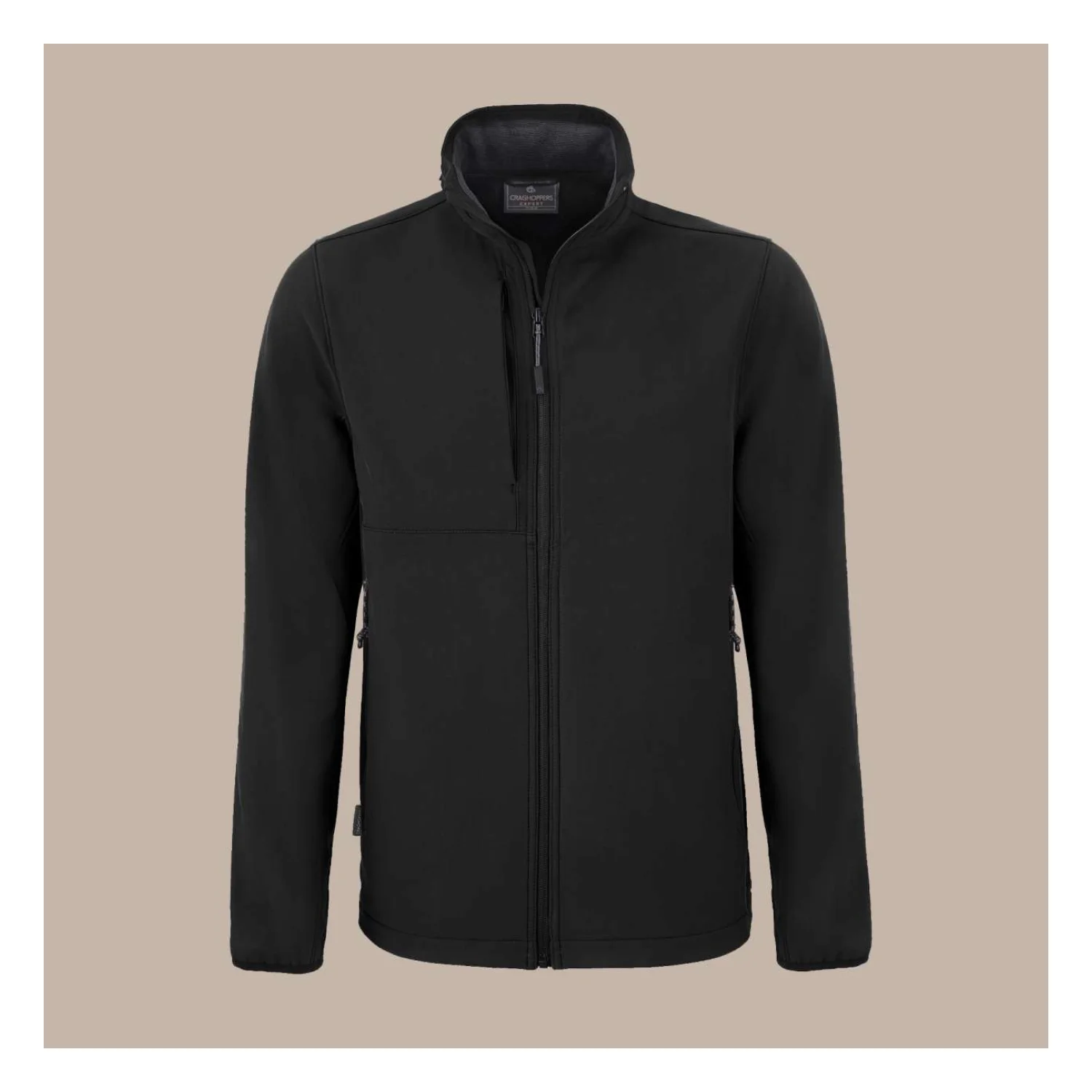 Craghoppers Expert férfi basecamp softshell kabát kabátok és dzseki Black