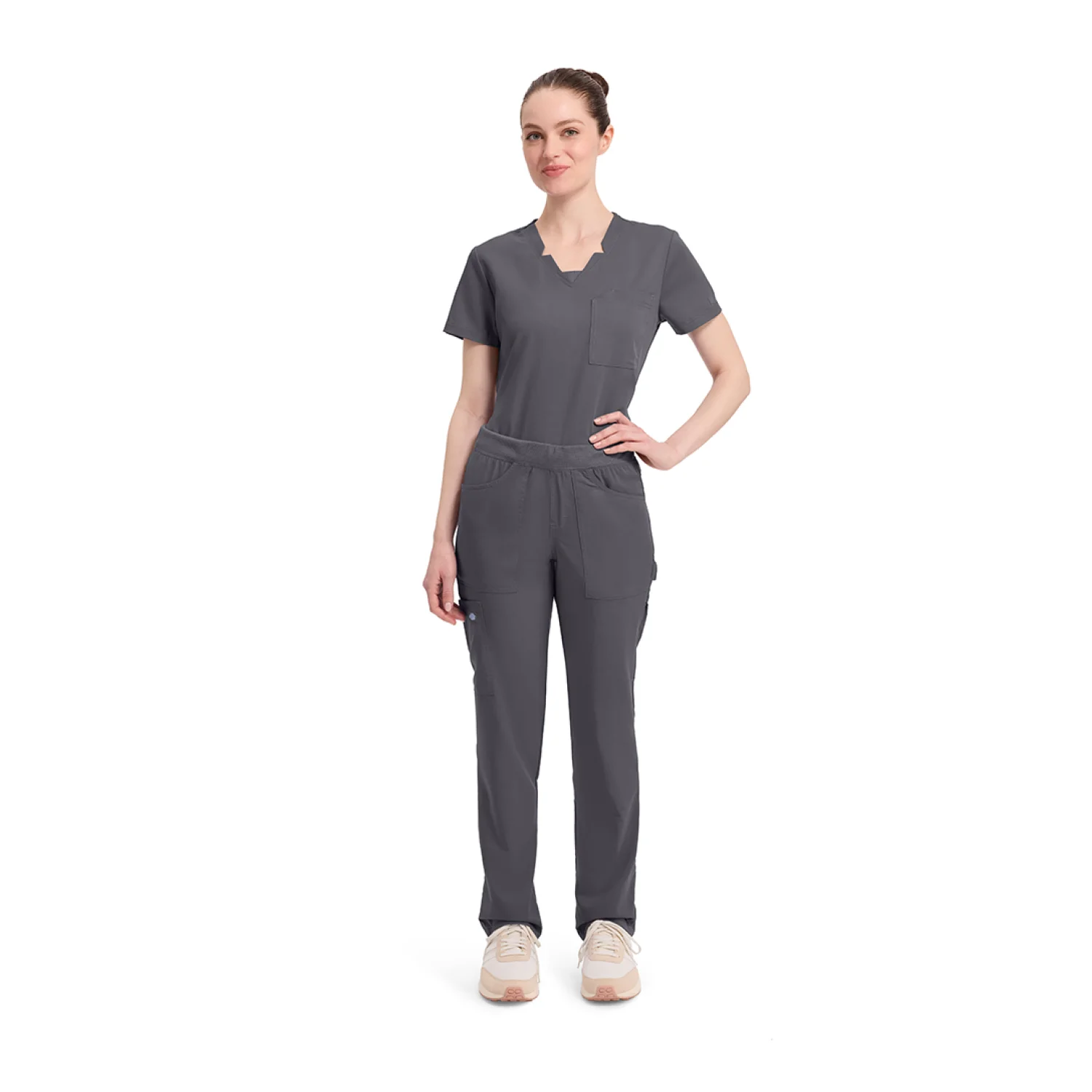 Dickies Women's trousers DKE135 wine Dark grey