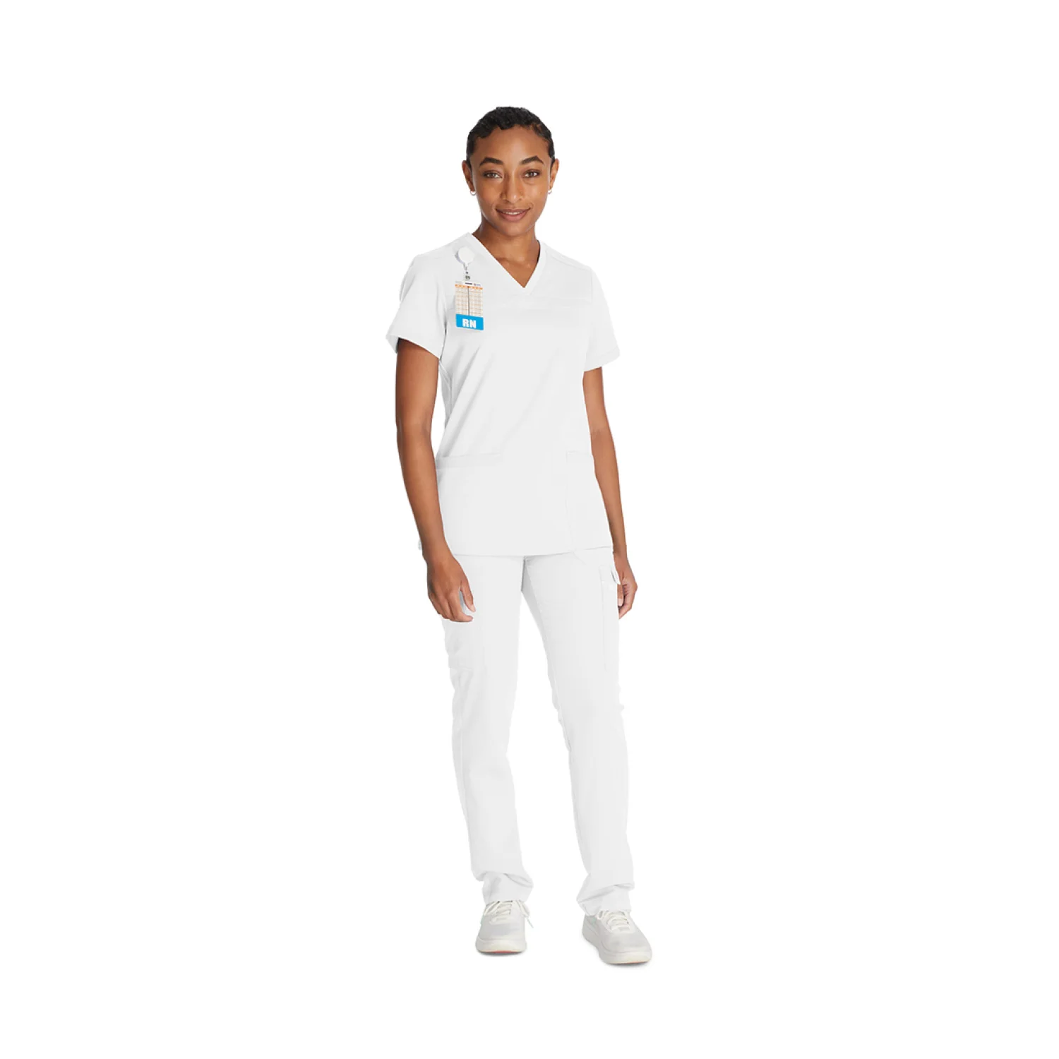 Dickies Women's blouse DKE870 caribbean blue White