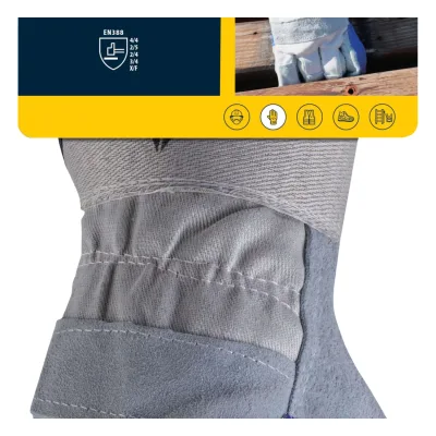 Delta Plus Kettőzött hasíték kesztyű