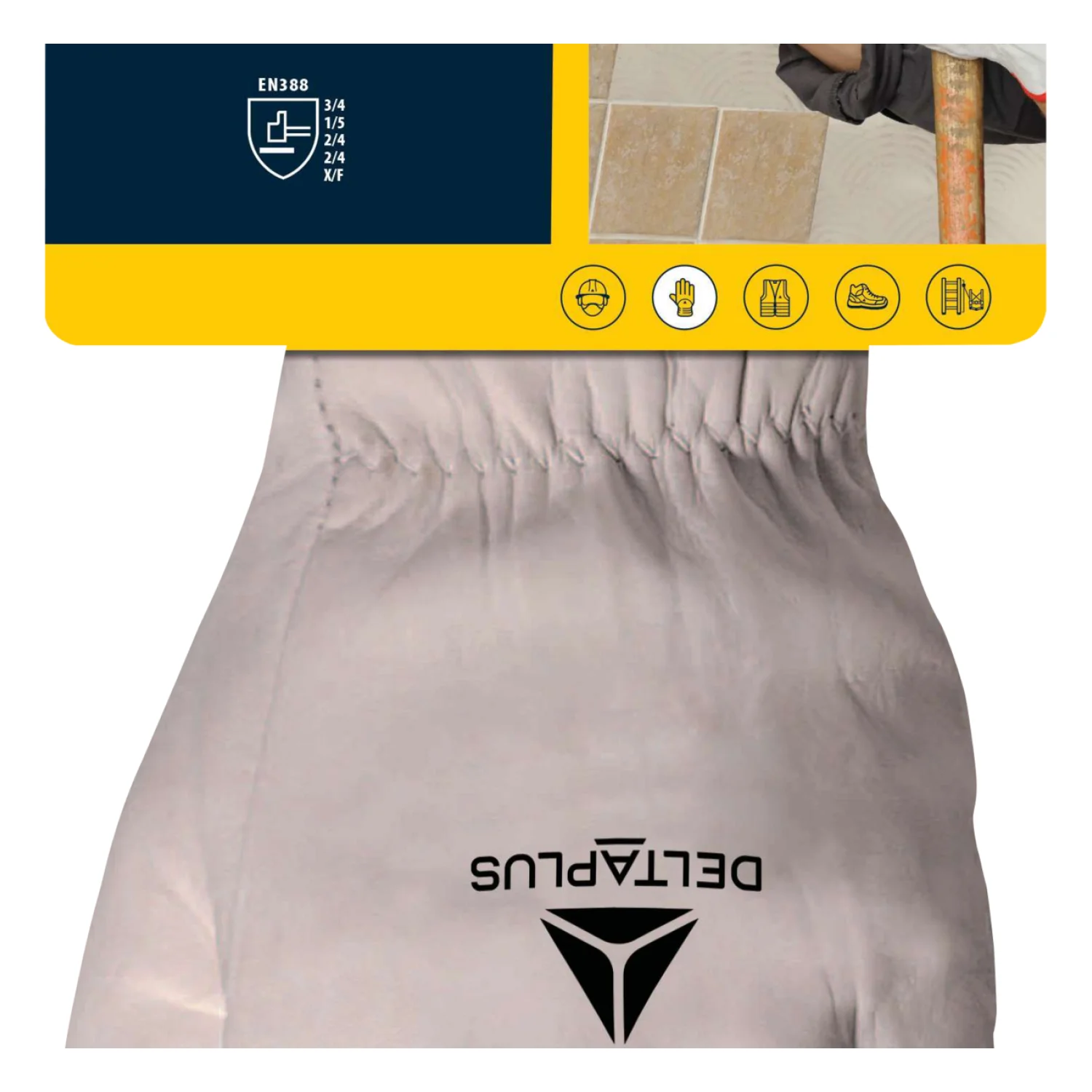 Delta Plus DPFBN49 színmarhabő kesztyű Natúr