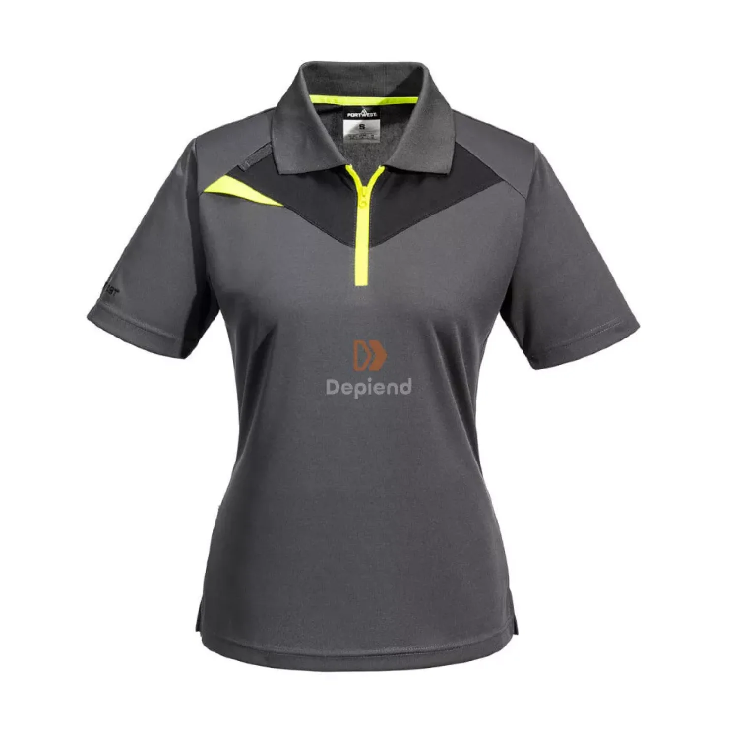 Portwest DX4 póló S/S metál szürke