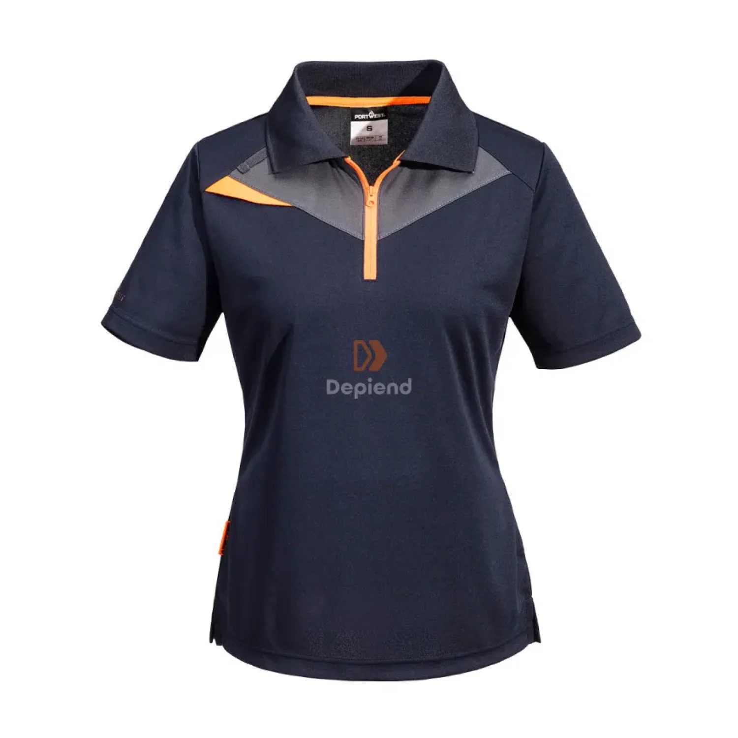 Portwest DX4 póló S/S sötét tengerészkék