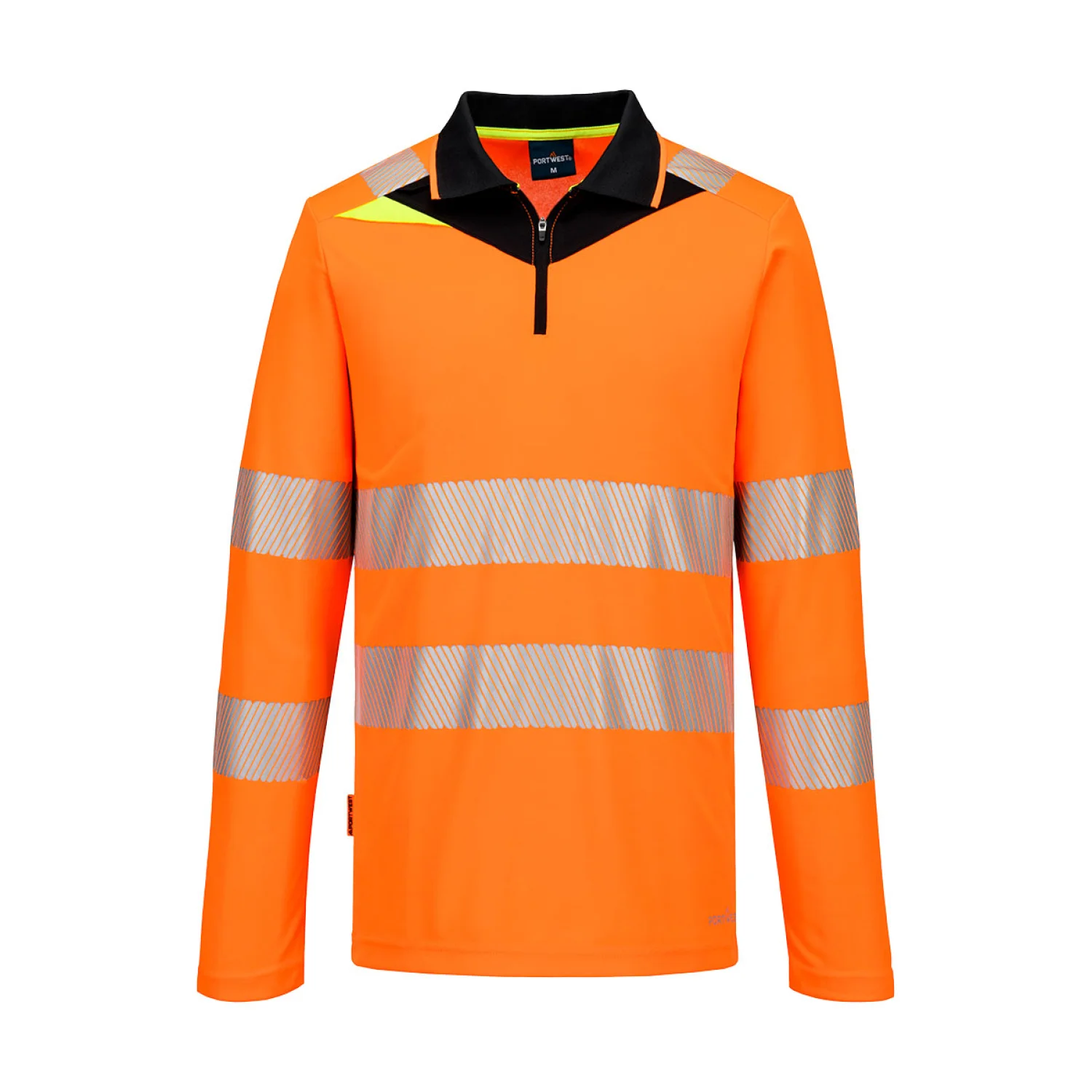 Portwest DX4 Hi-Vis pólóing narancs/fekete