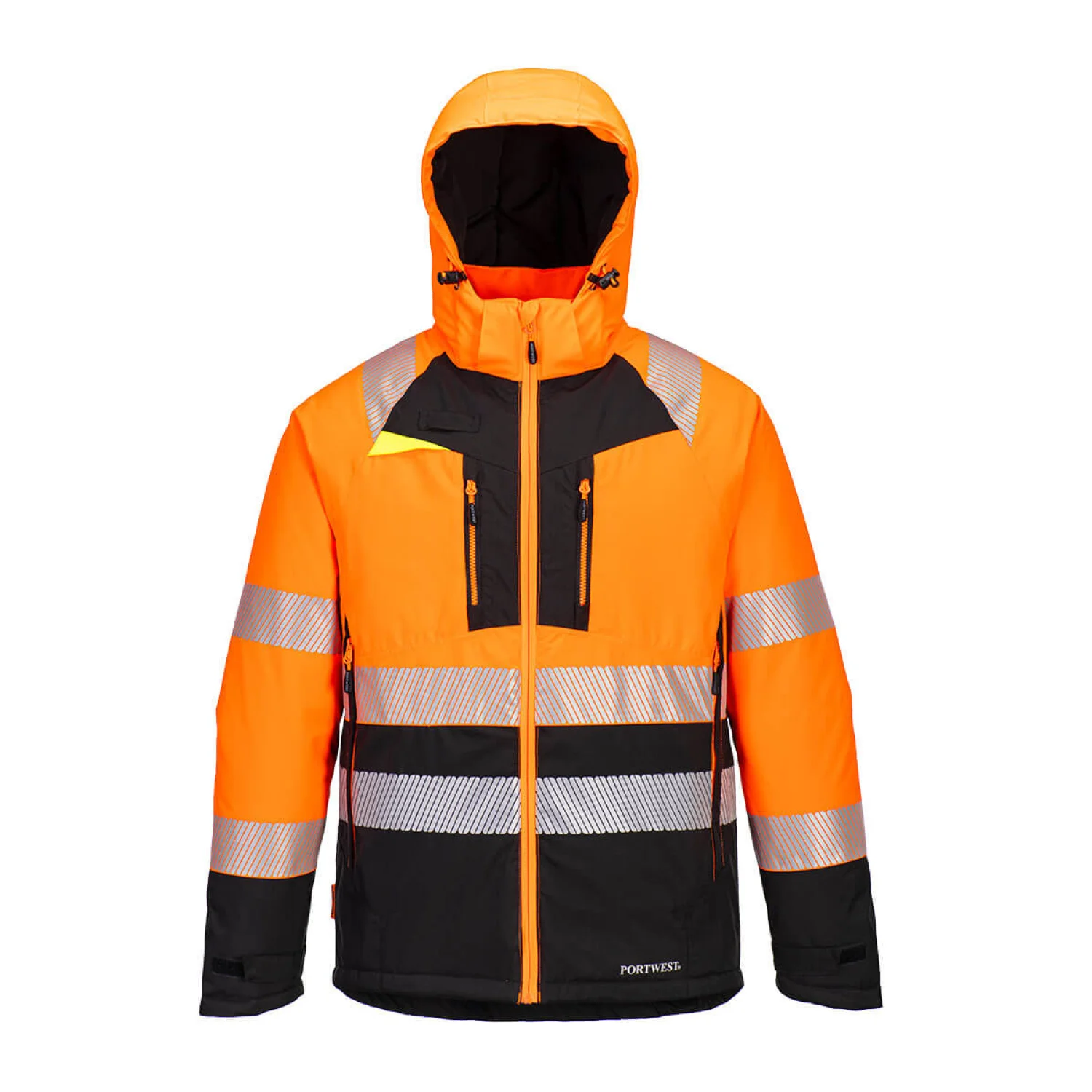 Portwest DX4 Hi-Vis Class 2 télikabát narancs/fekete