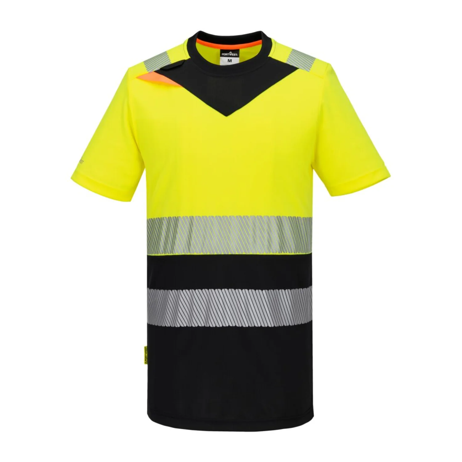 Portwest DX4 Hi-Vis Class 1 póló sárga/fekete