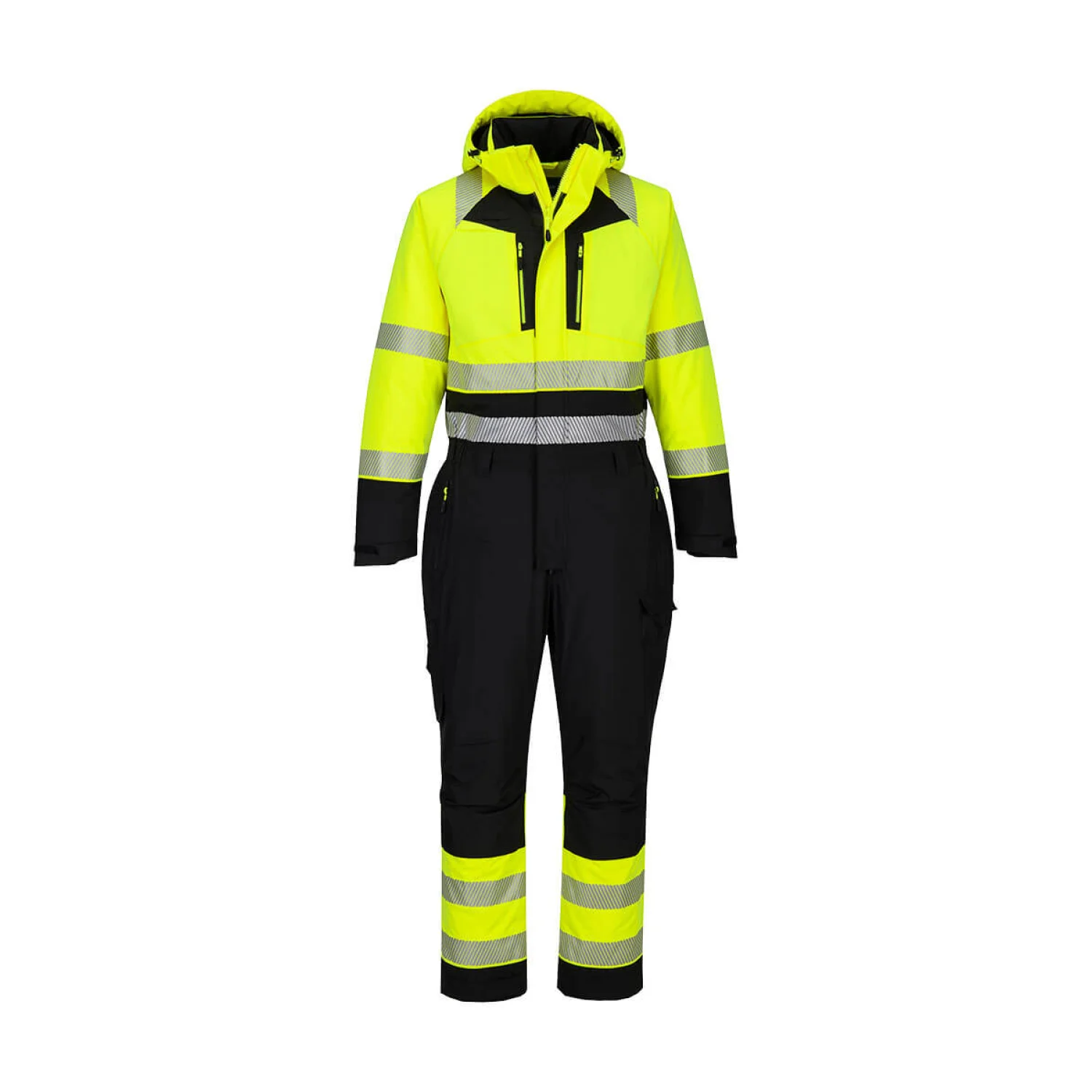 Portwest DX4 Hi-Vis téli overál sárga/fekete