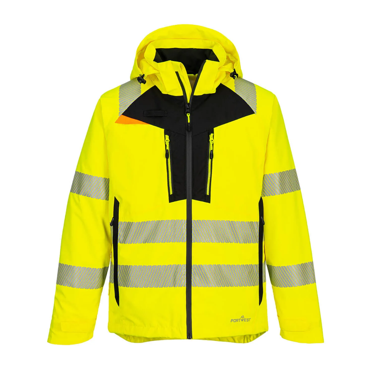 Portwest DX4 Hi-Vis Téli kabát sárga
