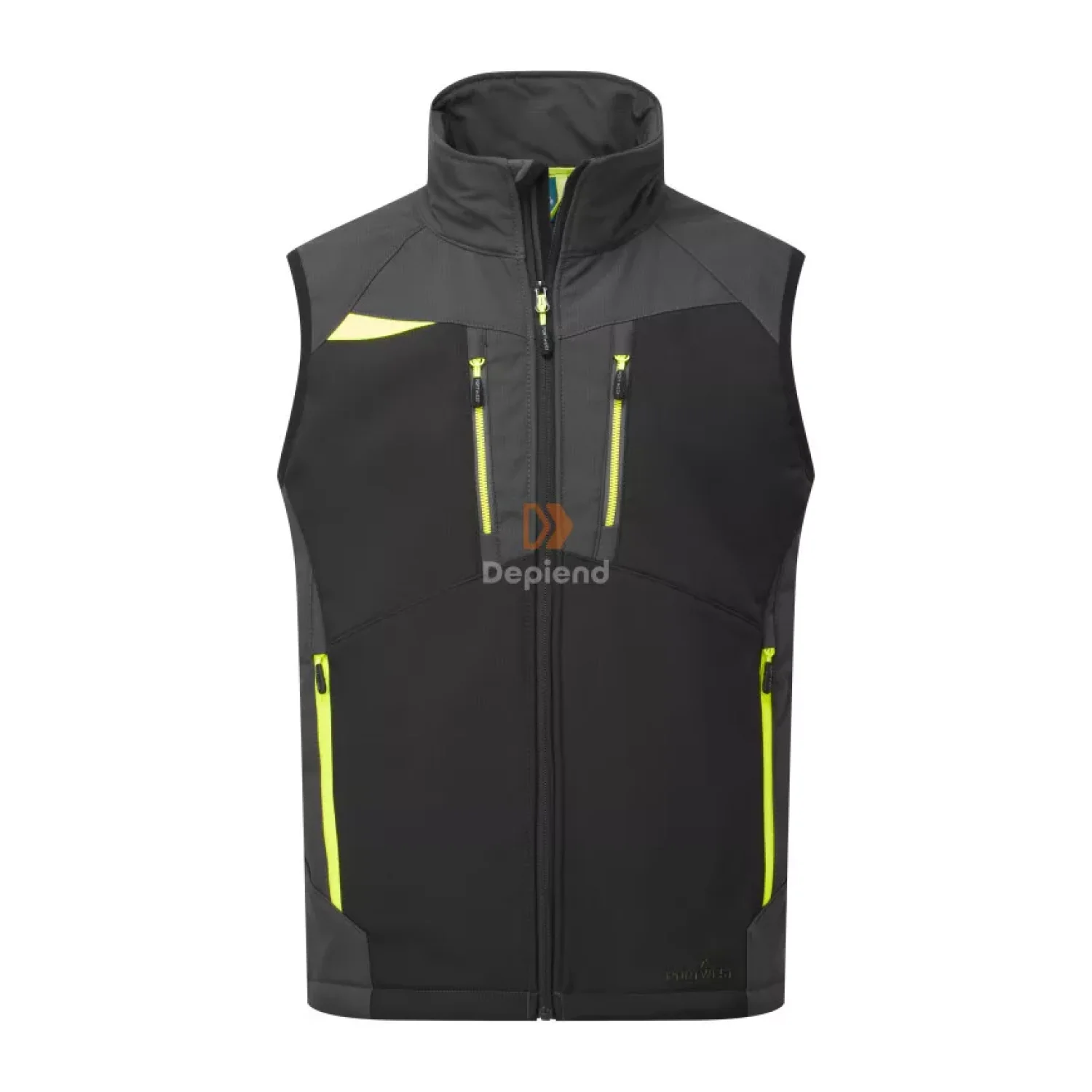 Portwest DX4 Softshell mellény (3L) metál szürke