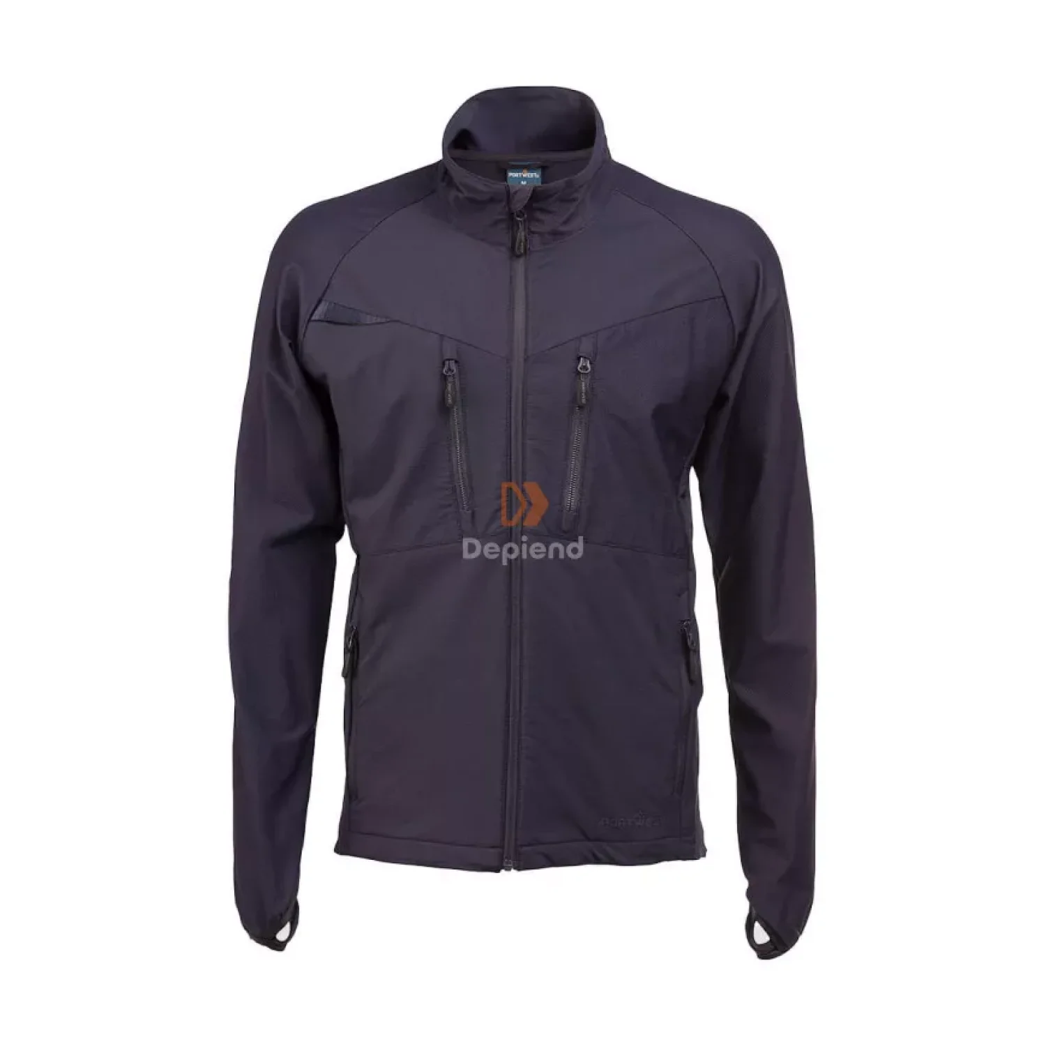 Portwest DX4 Zip Base felső tengerészkék (egyszínű)