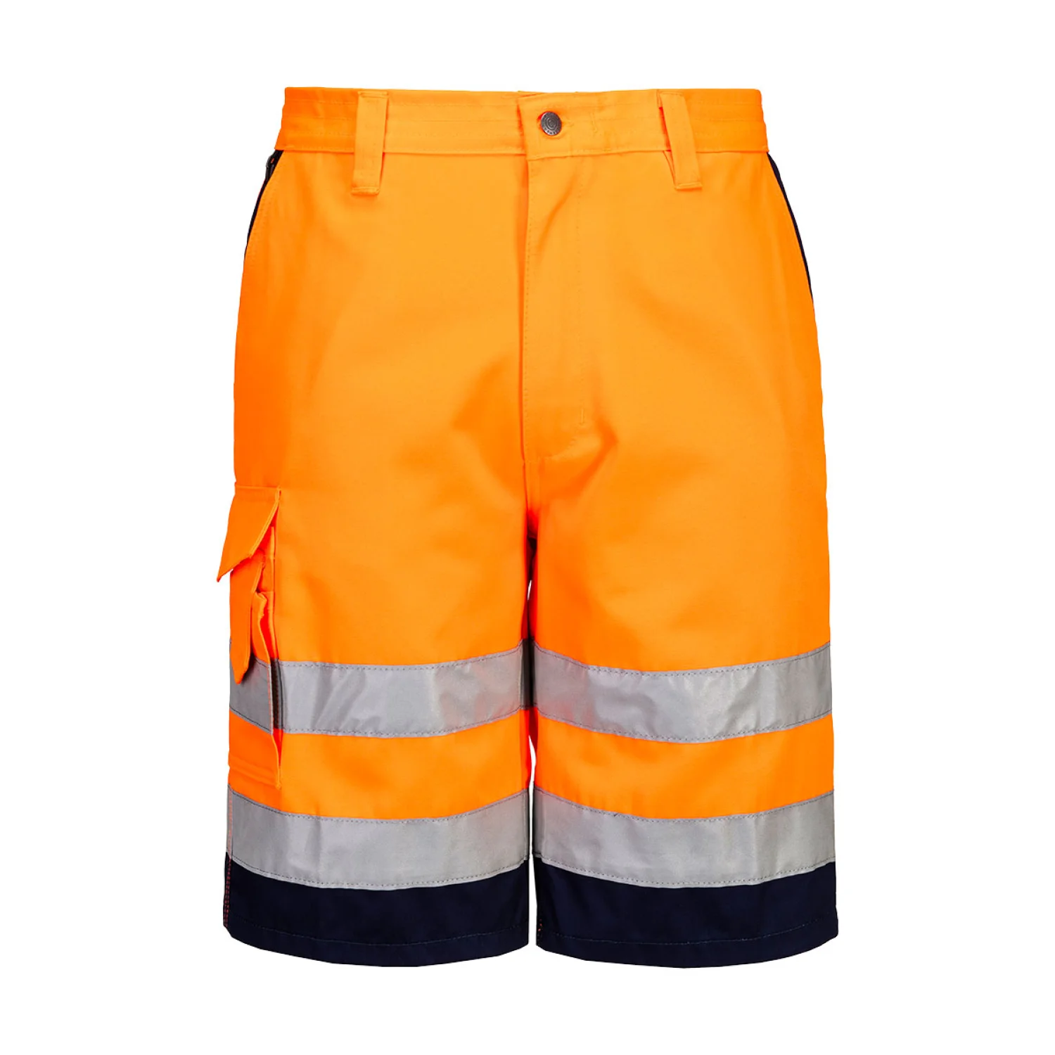 Portwest Hi-Vis rövidnadrág Narancs/Navy