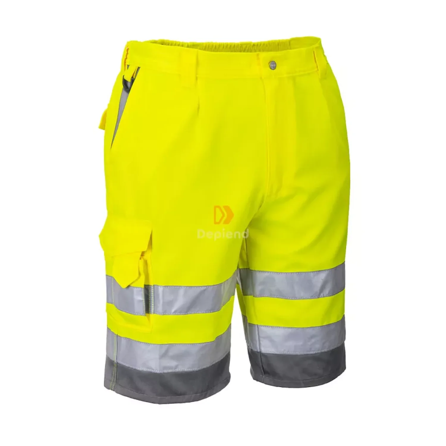 Portwest Hi-Vis rövidnadrág sárga / szürke