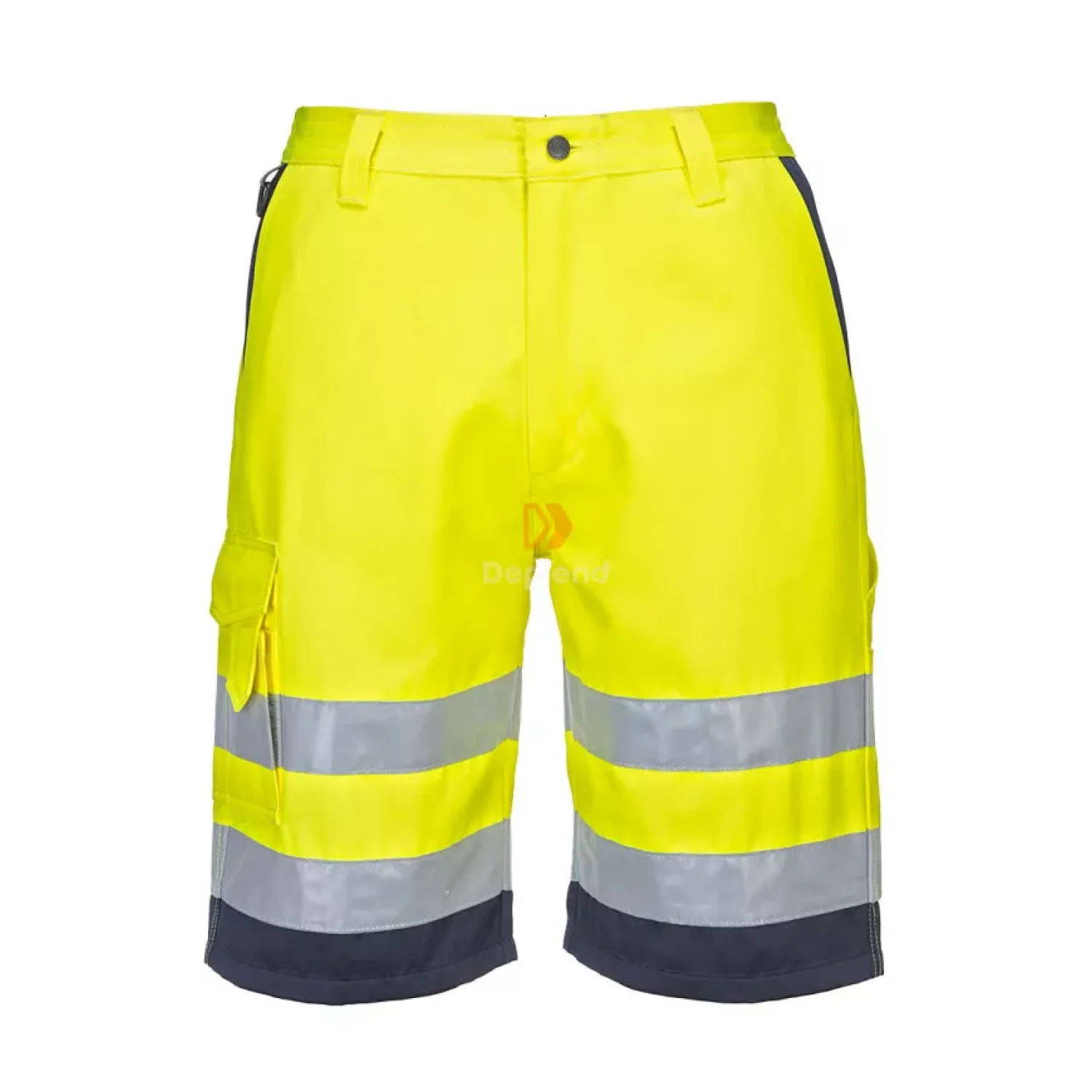 Portwest Hi-Vis rövidnadrág sárga / tengerészkék