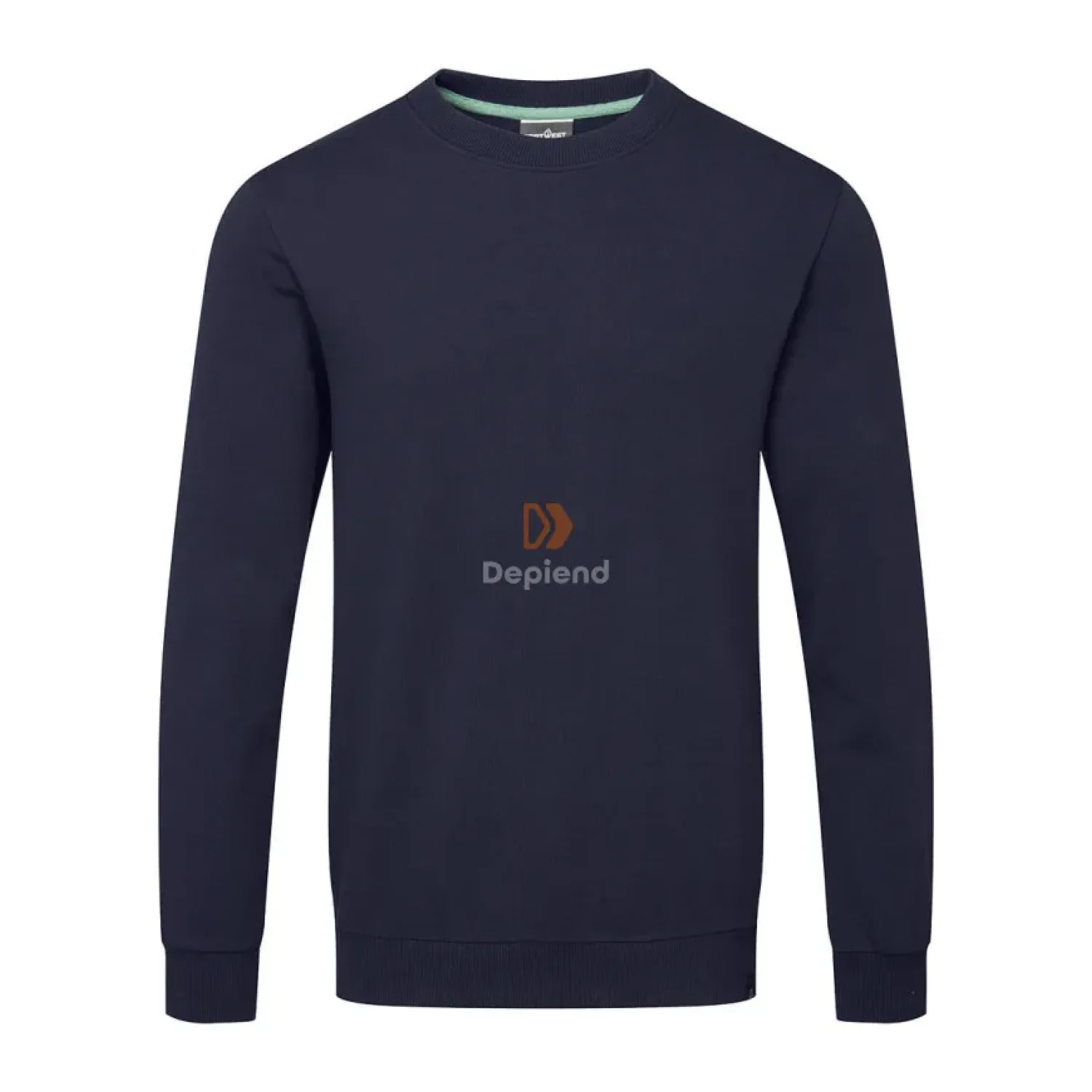 Portwest Organic Cotton Recyclable Sweatshirt sötét tengerészkék