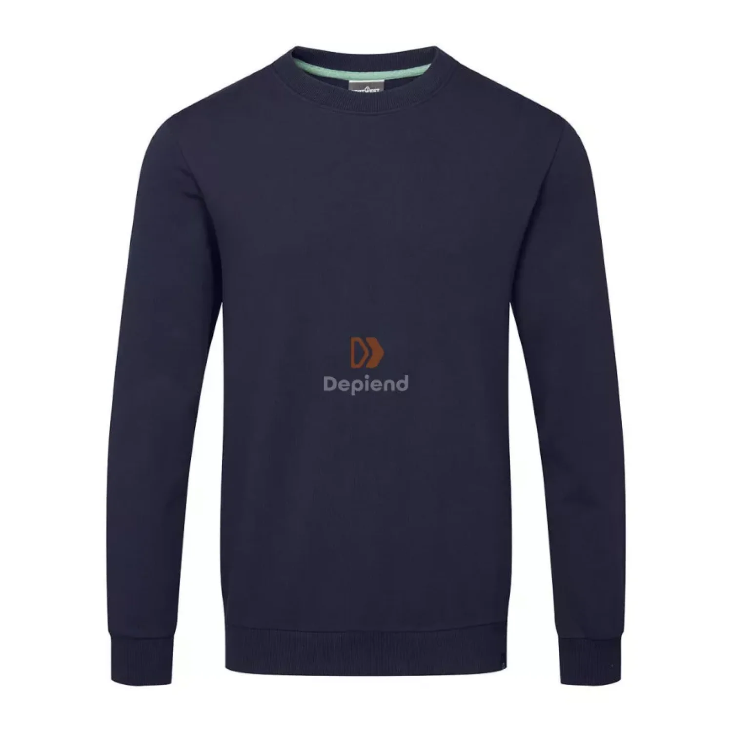 Portwest Organic Cotton Recyclable Sweatshirt tengerészkék
