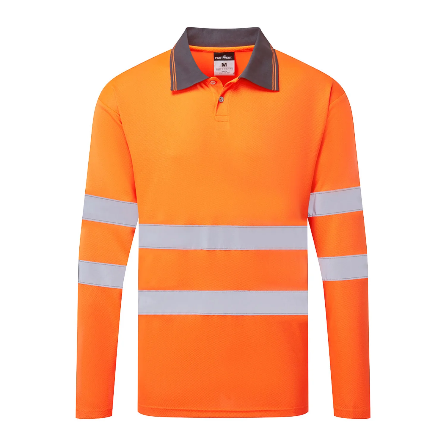Portwest ES1 Essential Hi-Vis galléros póló narancs