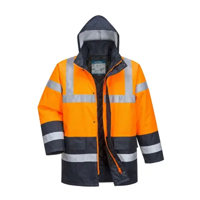 Portwest ES1 Essential Hi-Vis kéttónusú téli Traffic kabát