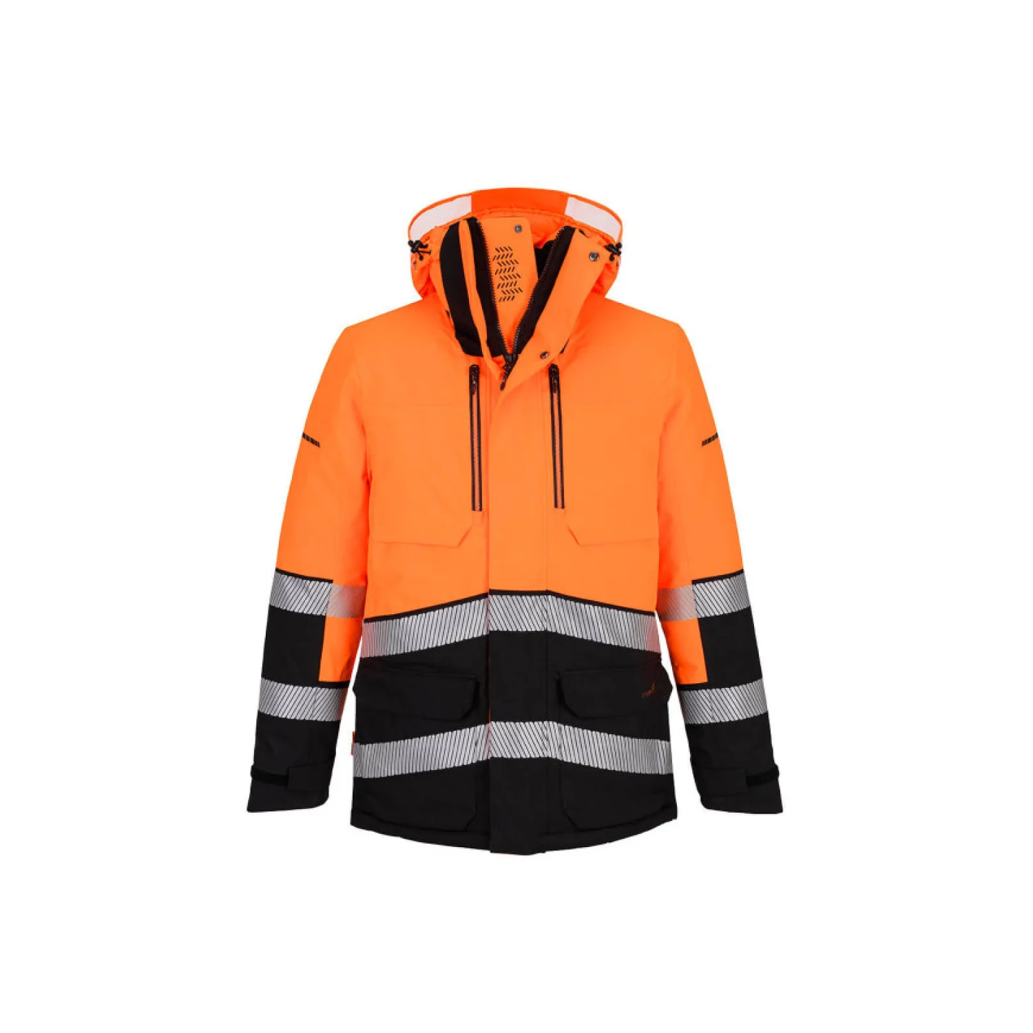 Portwest EV401 - EV4 Hi-Vis Expedition Parka télikabát narancs/fekete