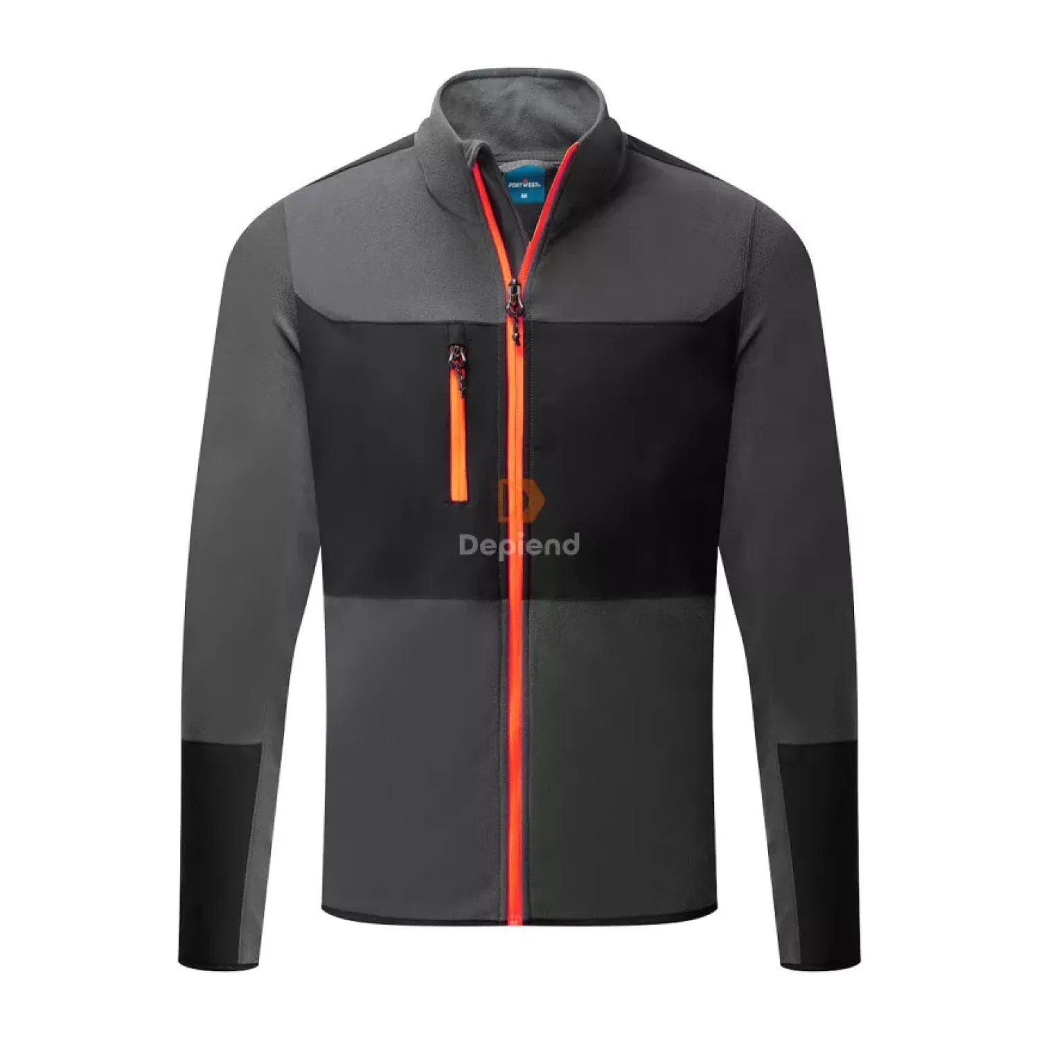Portwest EV4 fleece metál szürke