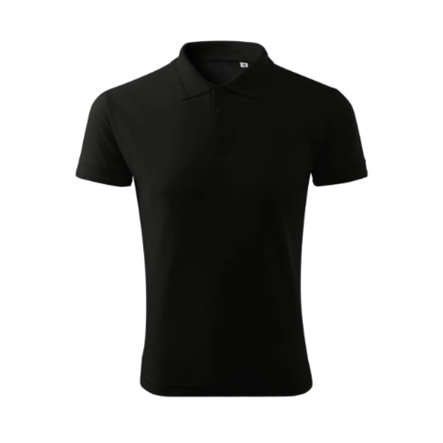 MALFINI Pique Polo Free fekete 01