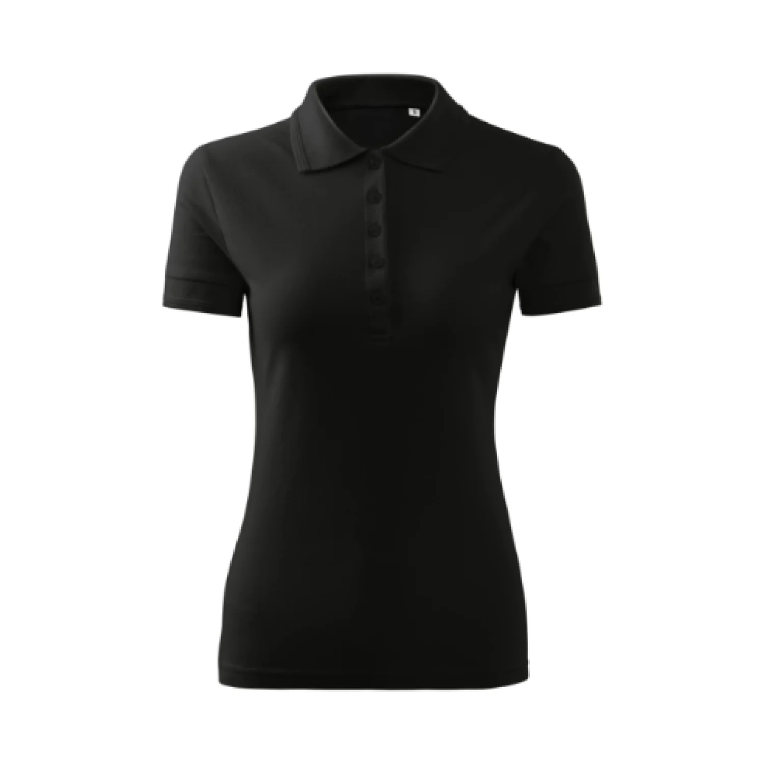 MALFINI Pique Polo Free fekete 01