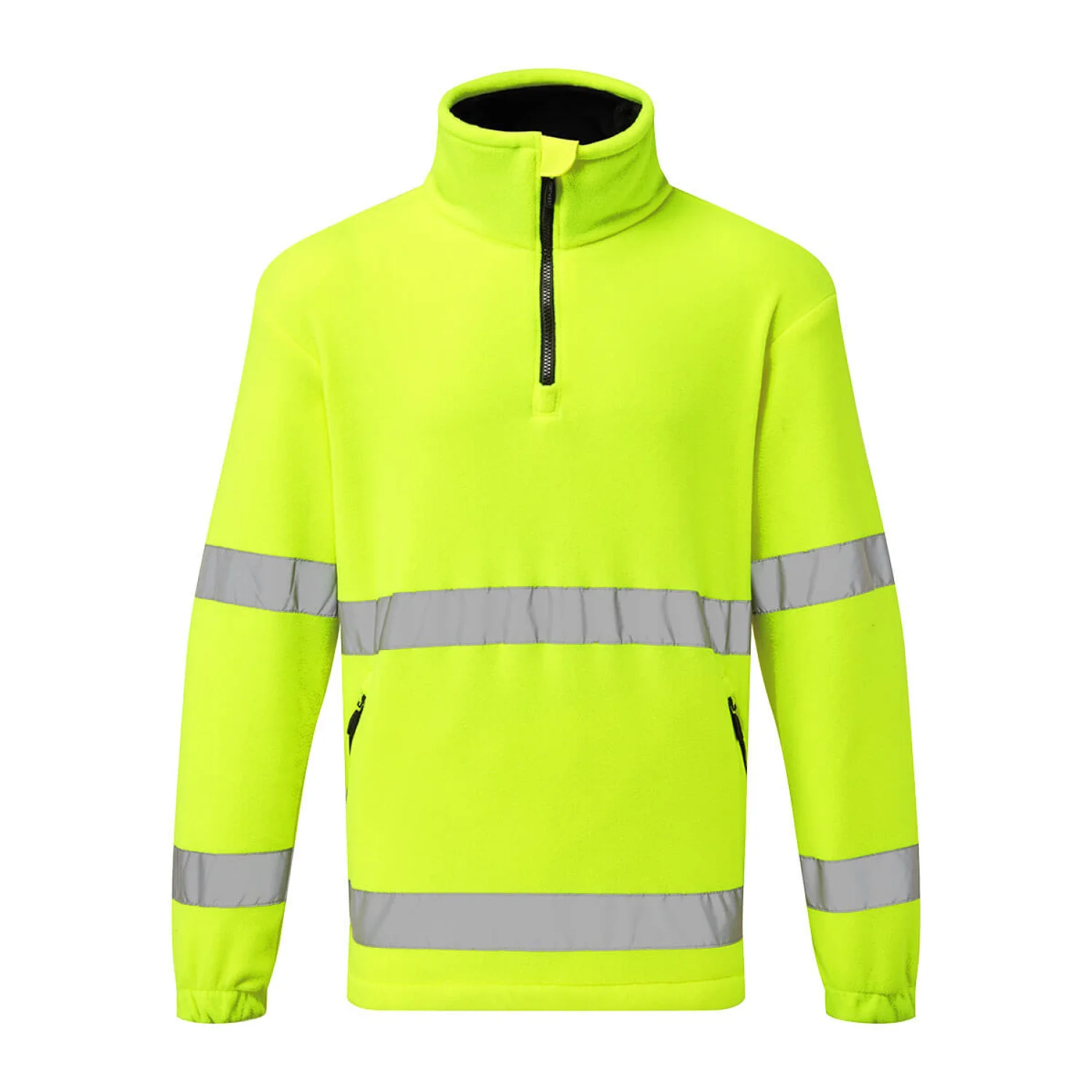 Portwest Hi-Vis 1/2 Zip polár sárga