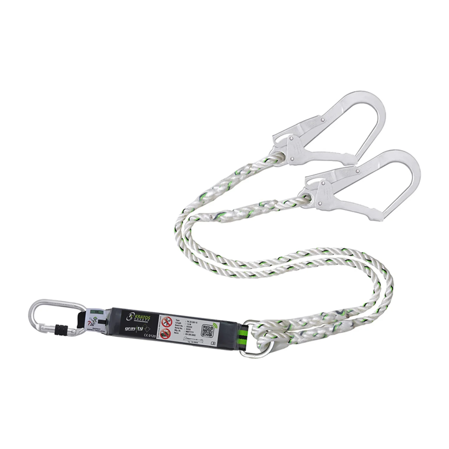 Rock Safety HOPE - Y energiaelnyelő csavart rögzítőkötél