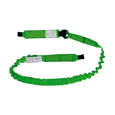 Sir Safety Elasticated webbing lanyard w/energy ABS