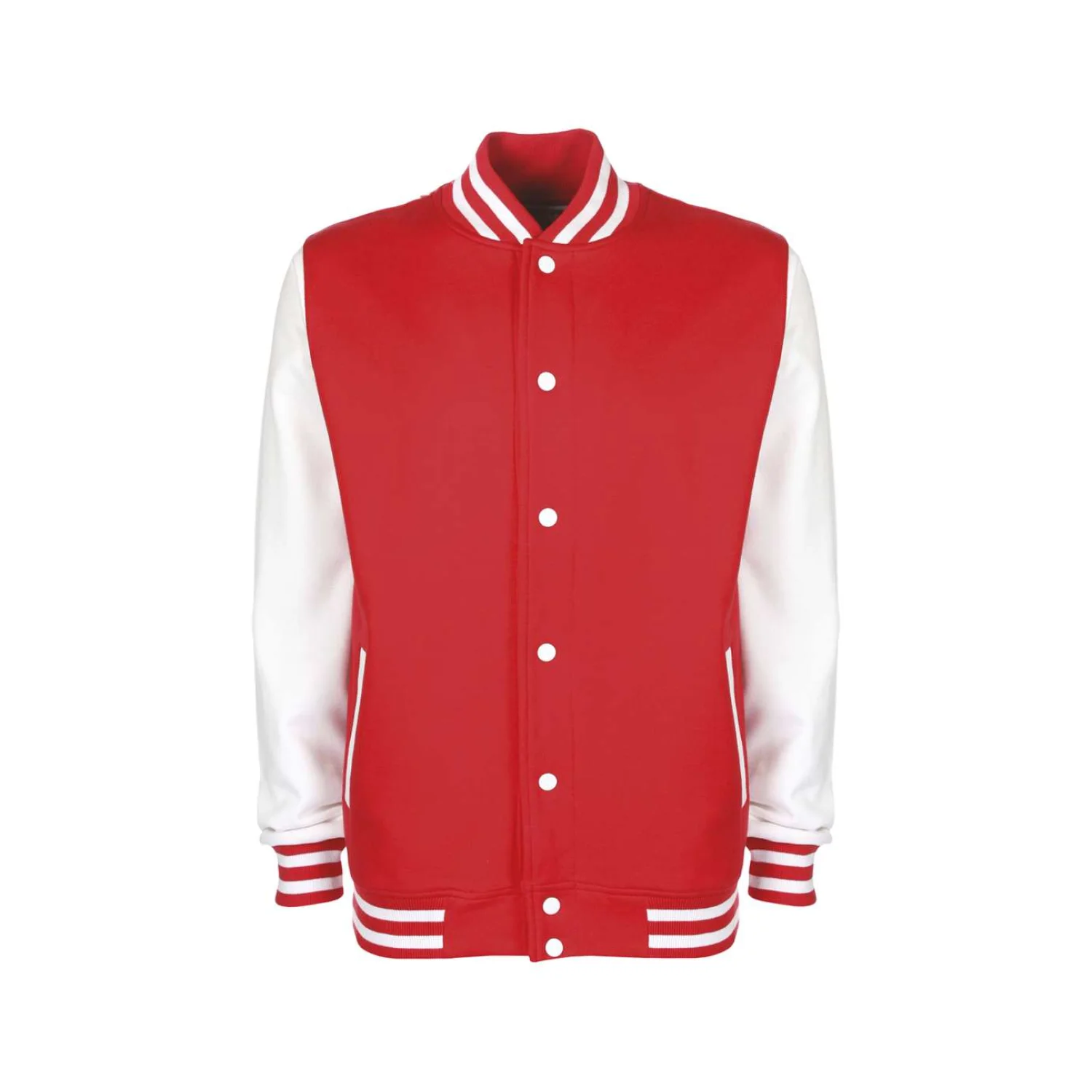 FDM Egyetemi dzseki Fire Red/White