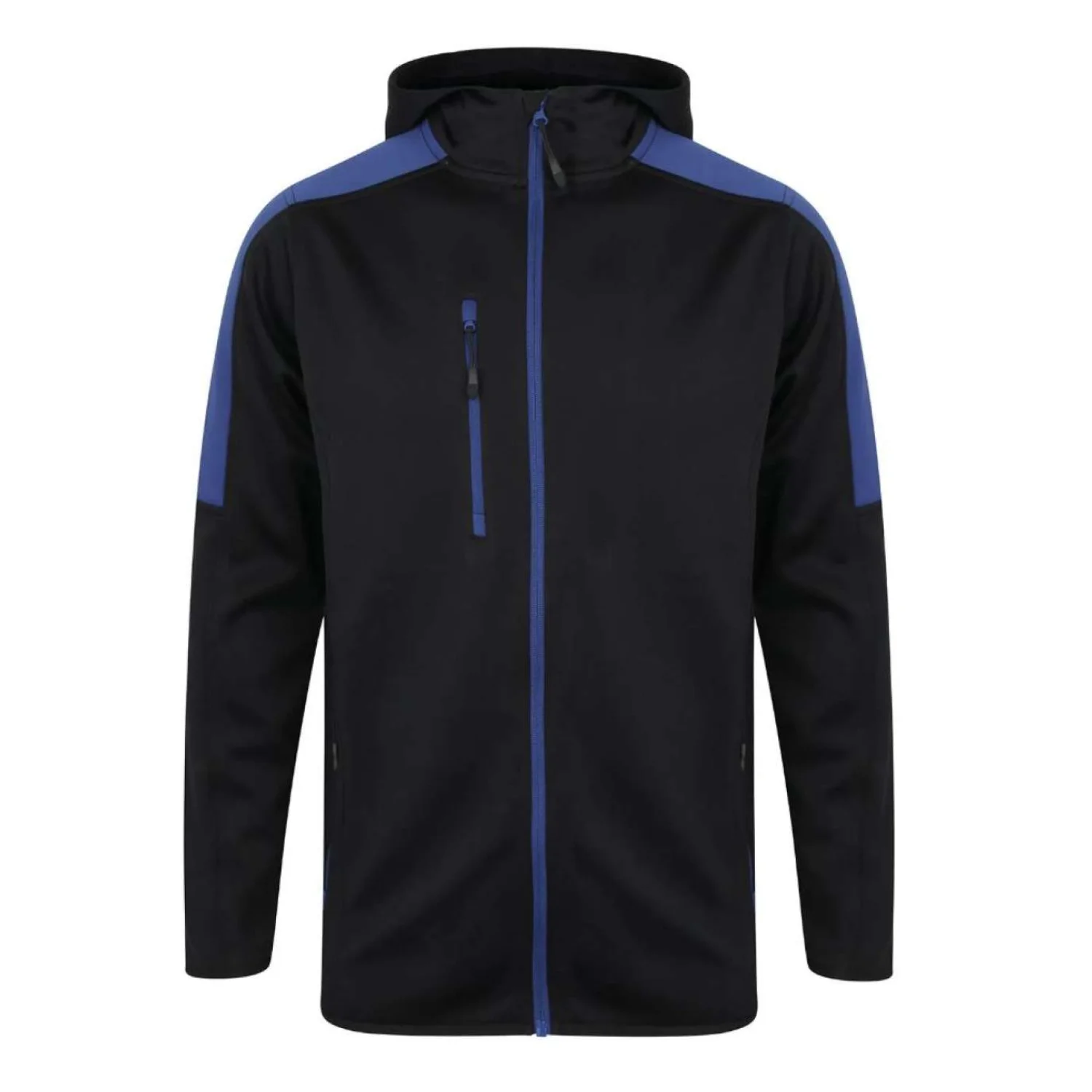 Finden + Hales Felnőtt aktív softshell dzseki Navy/Royal