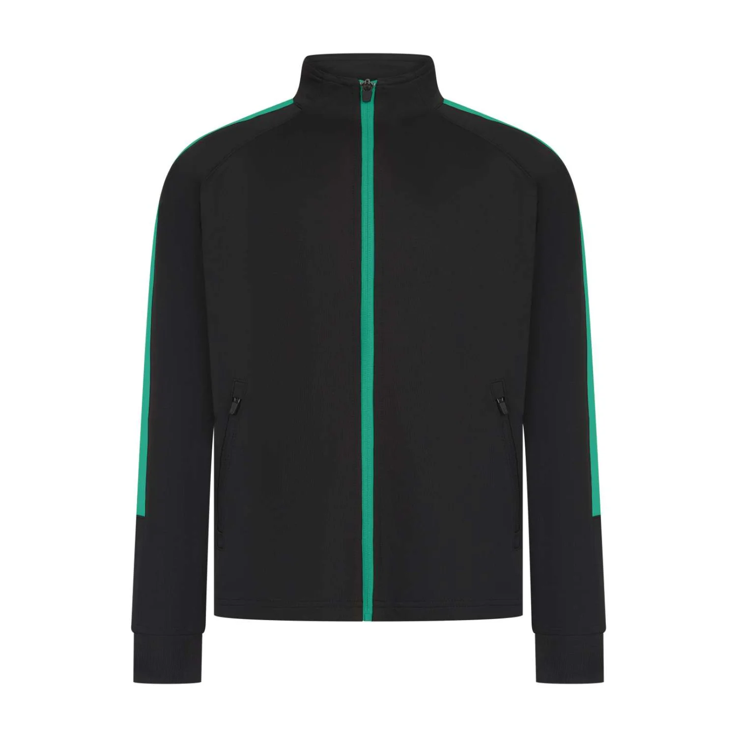 Finden + Hales Gyermek kötött melegítő felső sportruházat Black/Emerald