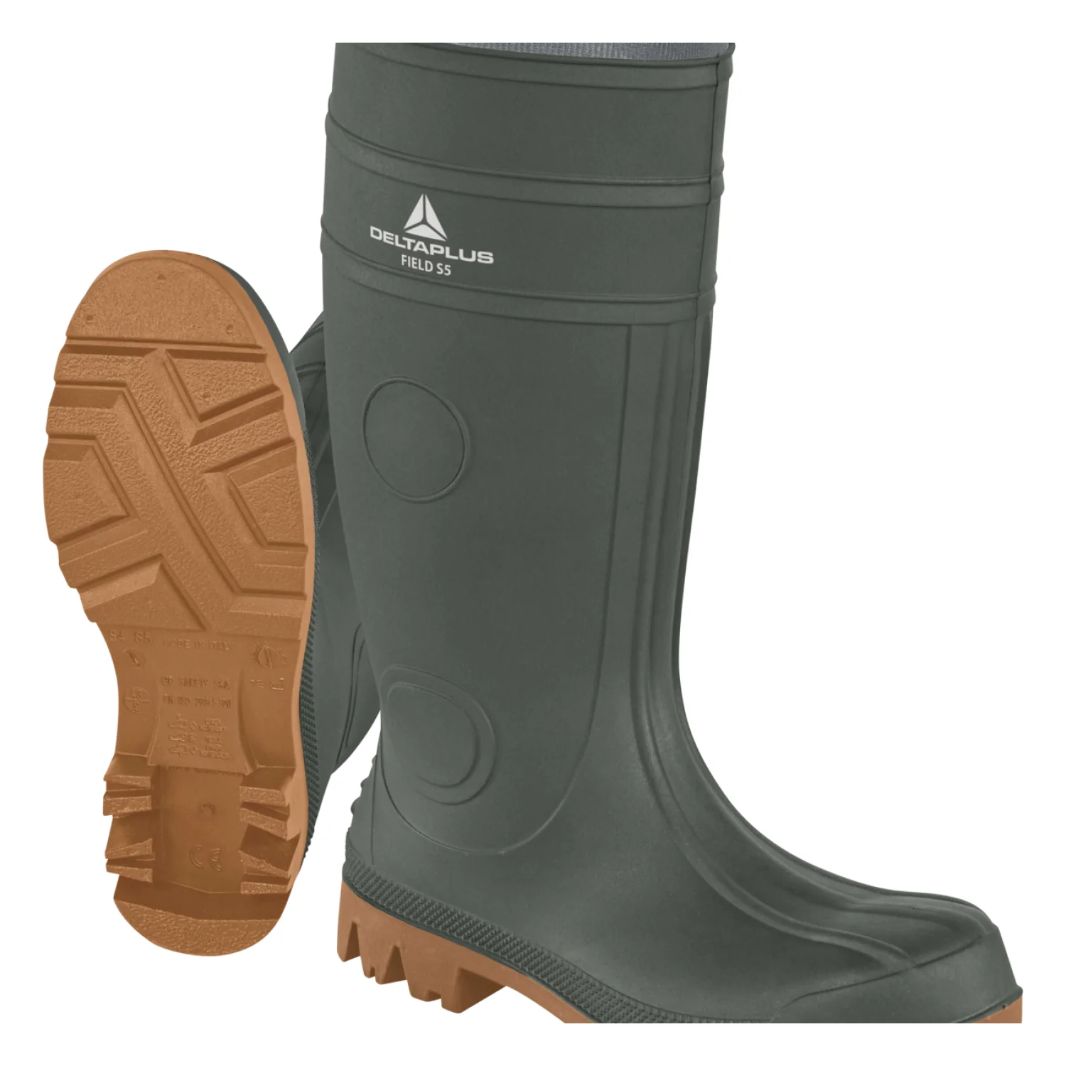 Delta Plus Csizma field S5 zöld S5 Khaki-Bézs