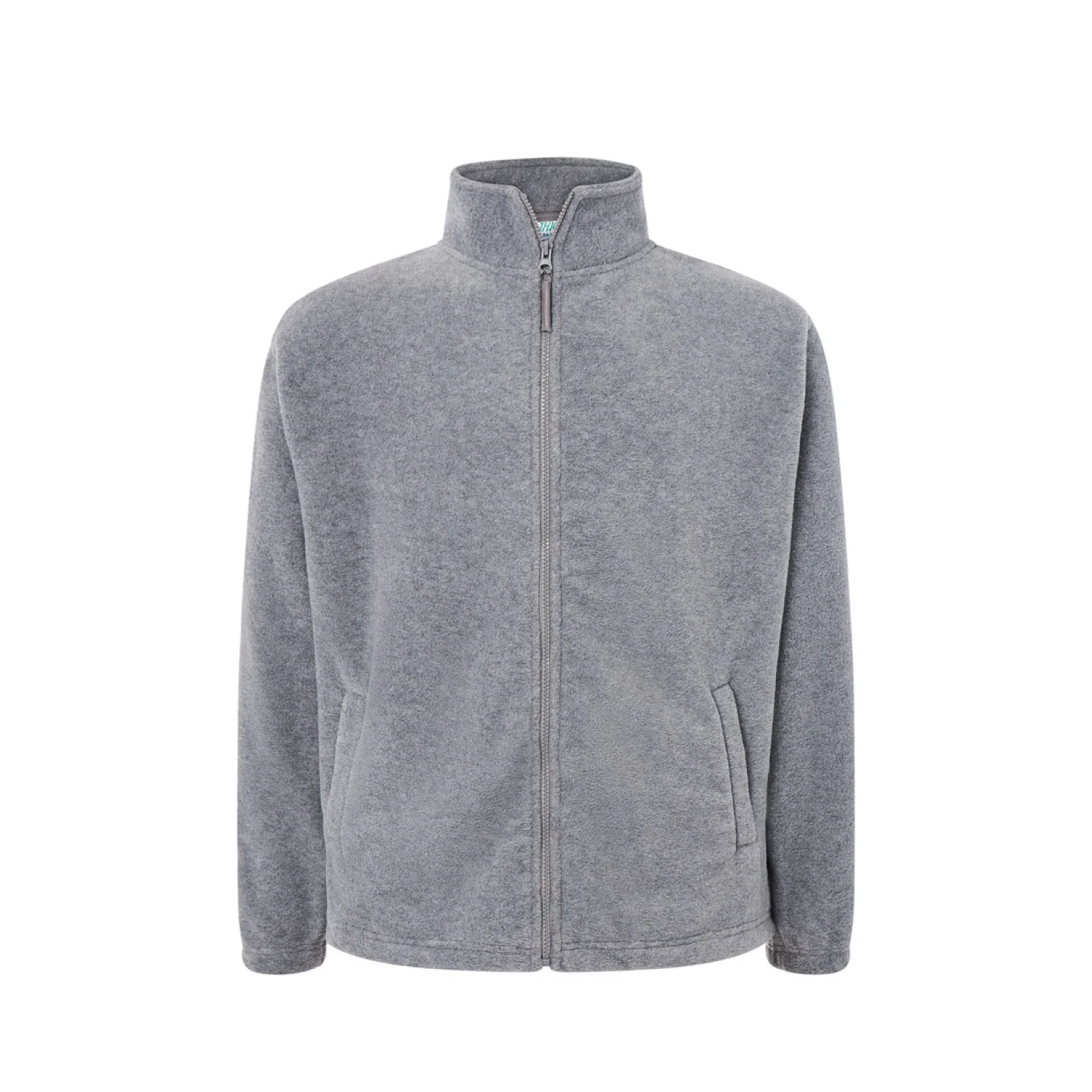 JHK Men Full Zip Fleece royal blue Grey