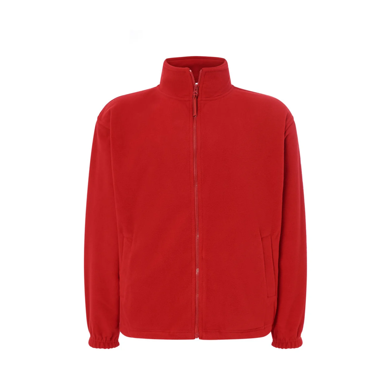 JHK Men Full Zip Fleece royal blue Red