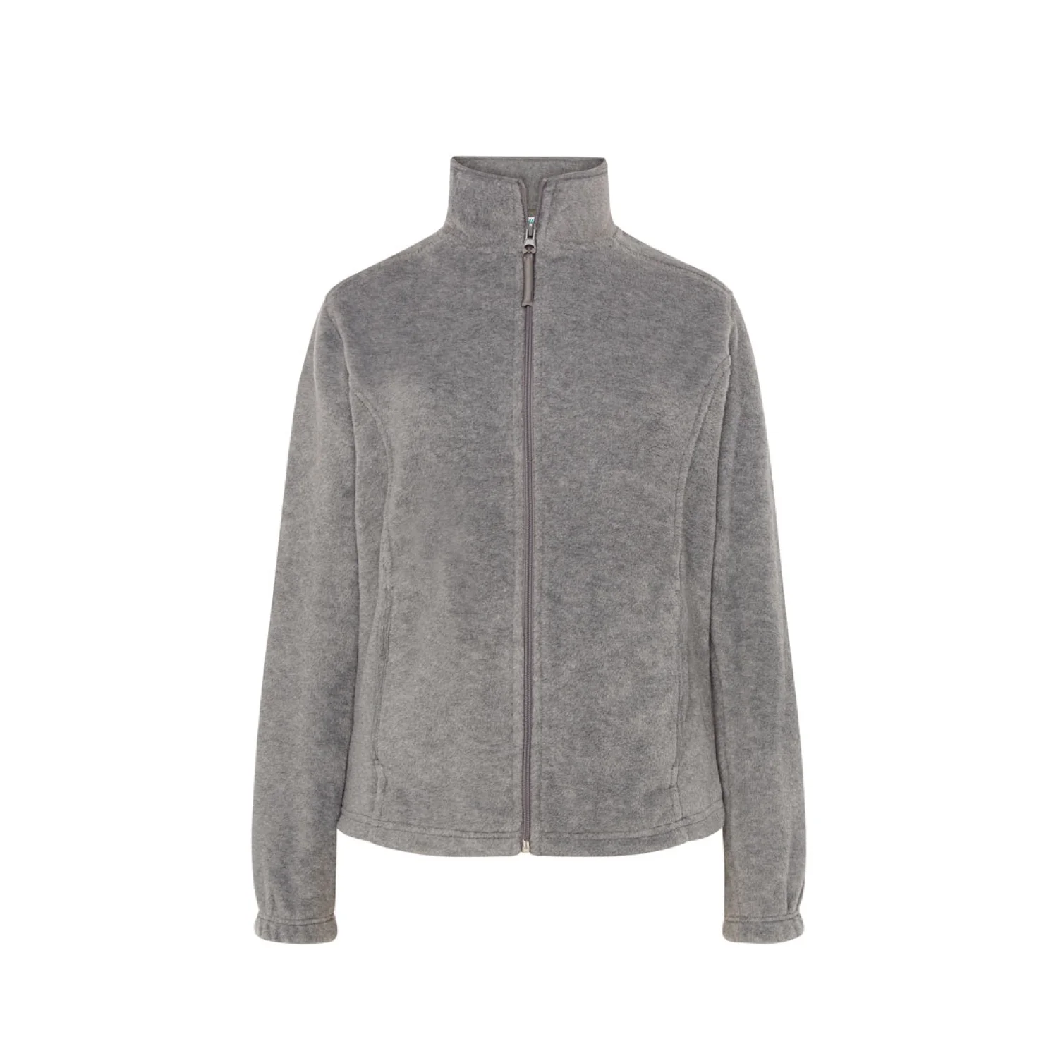 JHK Women's Full Zip Fleece, grey Grey