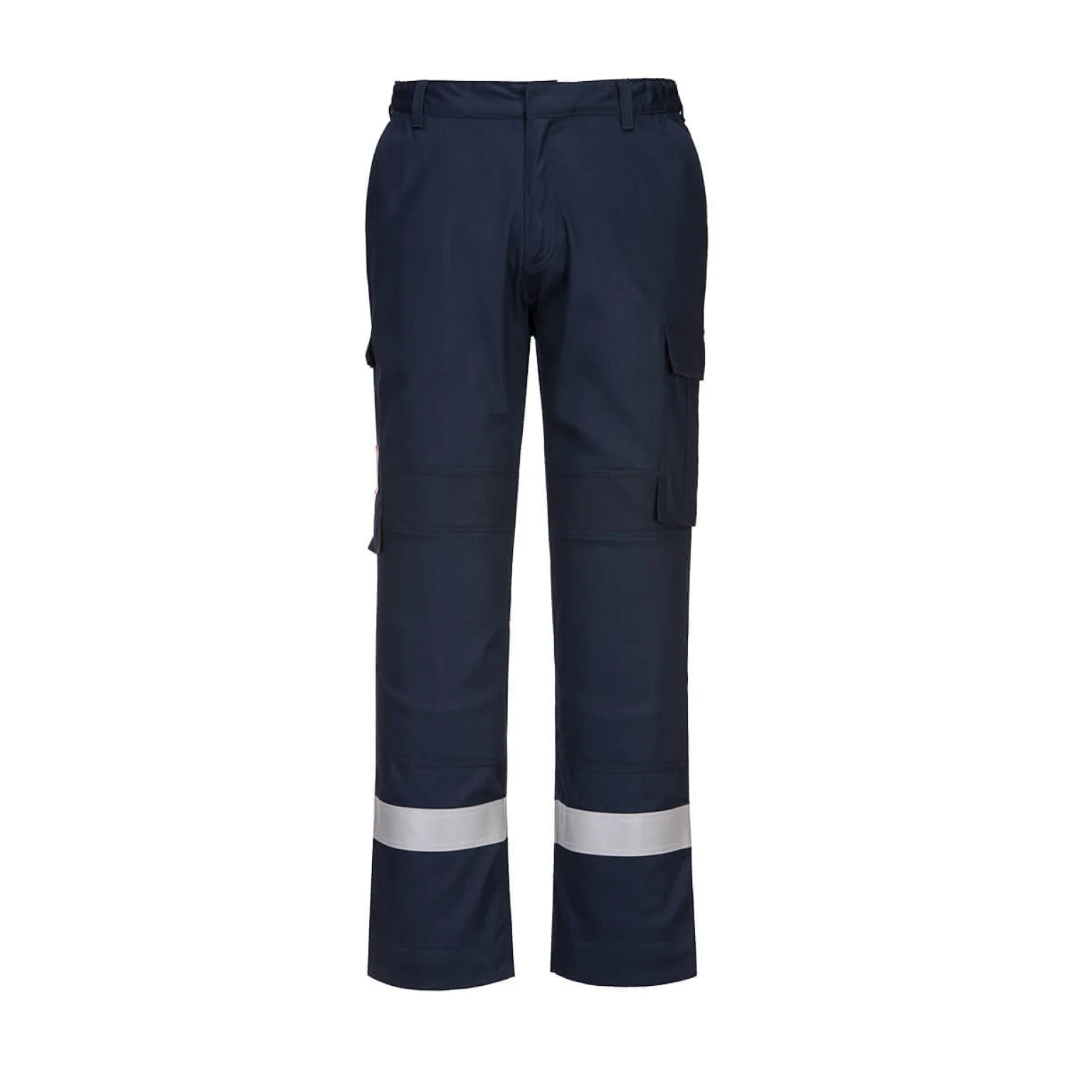 Portwest Bizflame Plus Lightweight Stretch lángálló nadrág Navy