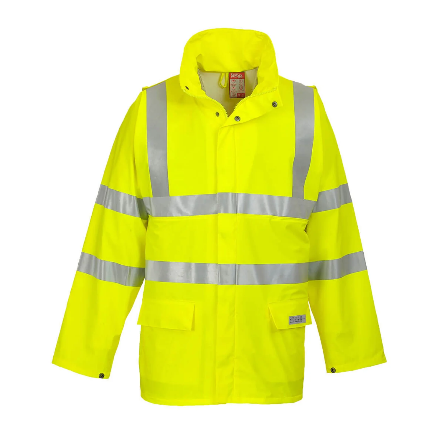 Portwest Sealtex Flame Hi-Vis esőkabát sárga