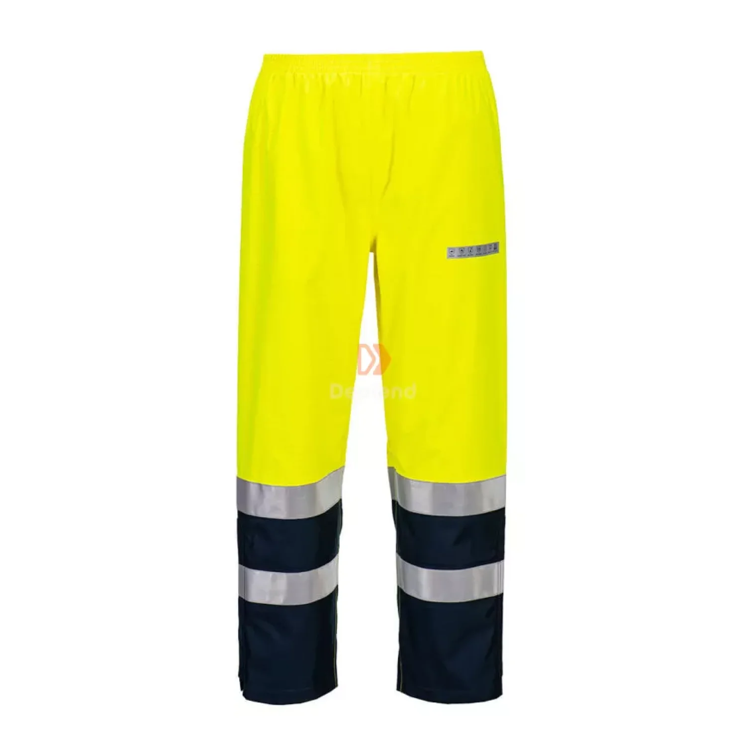 Portwest Bizflame Rain+ Hi-Vis Light Arc nadrág sárga / tengerészkék