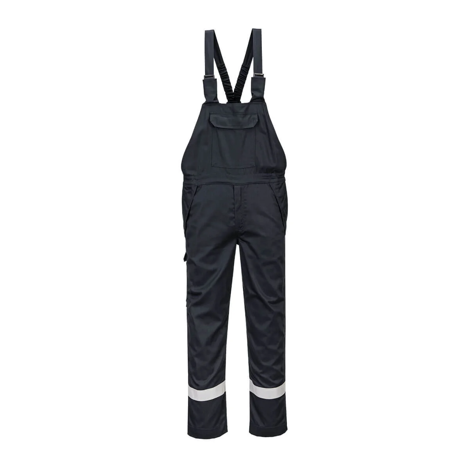 Portwest Bizflame Work+ lángálló kantáros nadrág Fekete