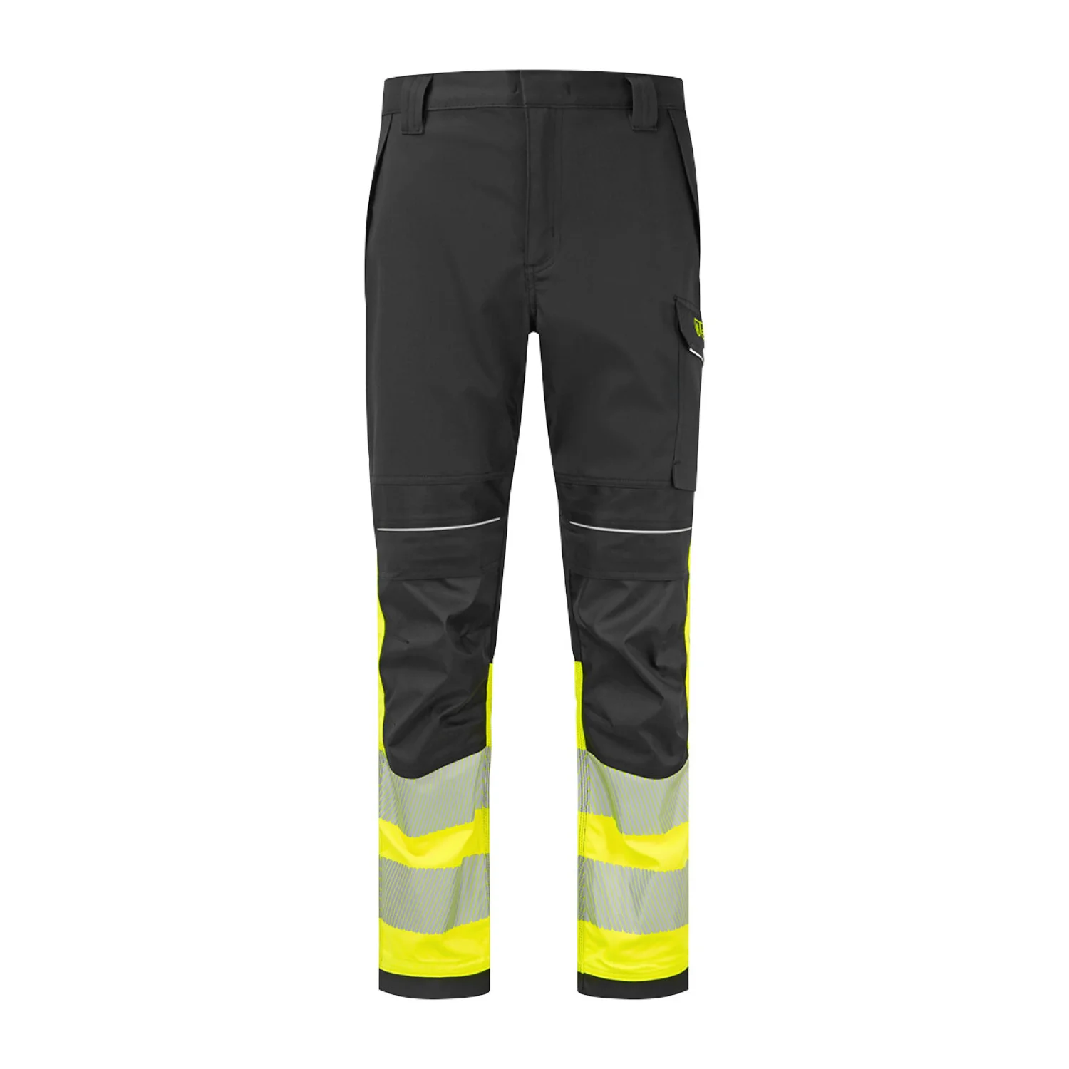 Portwest PW3 Modaflame Hi-Vis Class 1 lángálló nadrág sárga/fekete