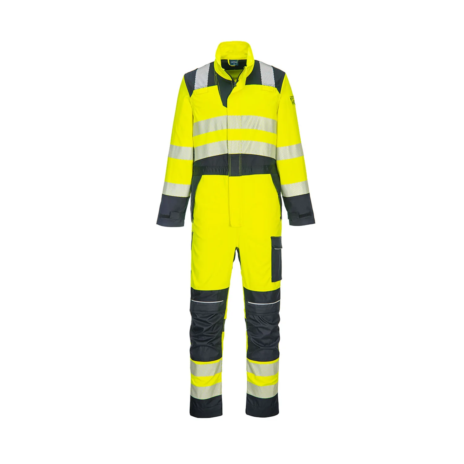 Portwest PW3 FR Modaflame Hi-Vis lángálló overál Sárga/Navy