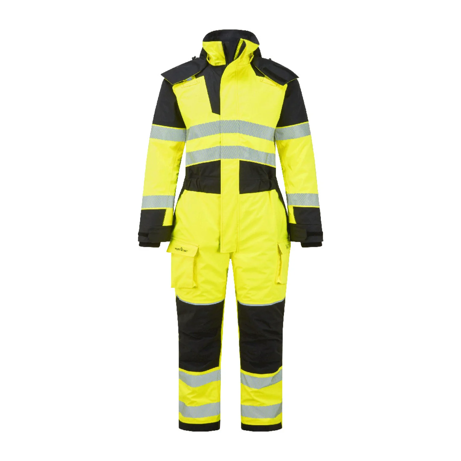 Portwest PW3 Modaflame Rain+ Hi-Vis Multi-Norm FR téli overál Sárga/Fekete