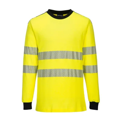 Portwest PW3 Modaflame Knit Hi-Vis FR hosszú ujjú póló