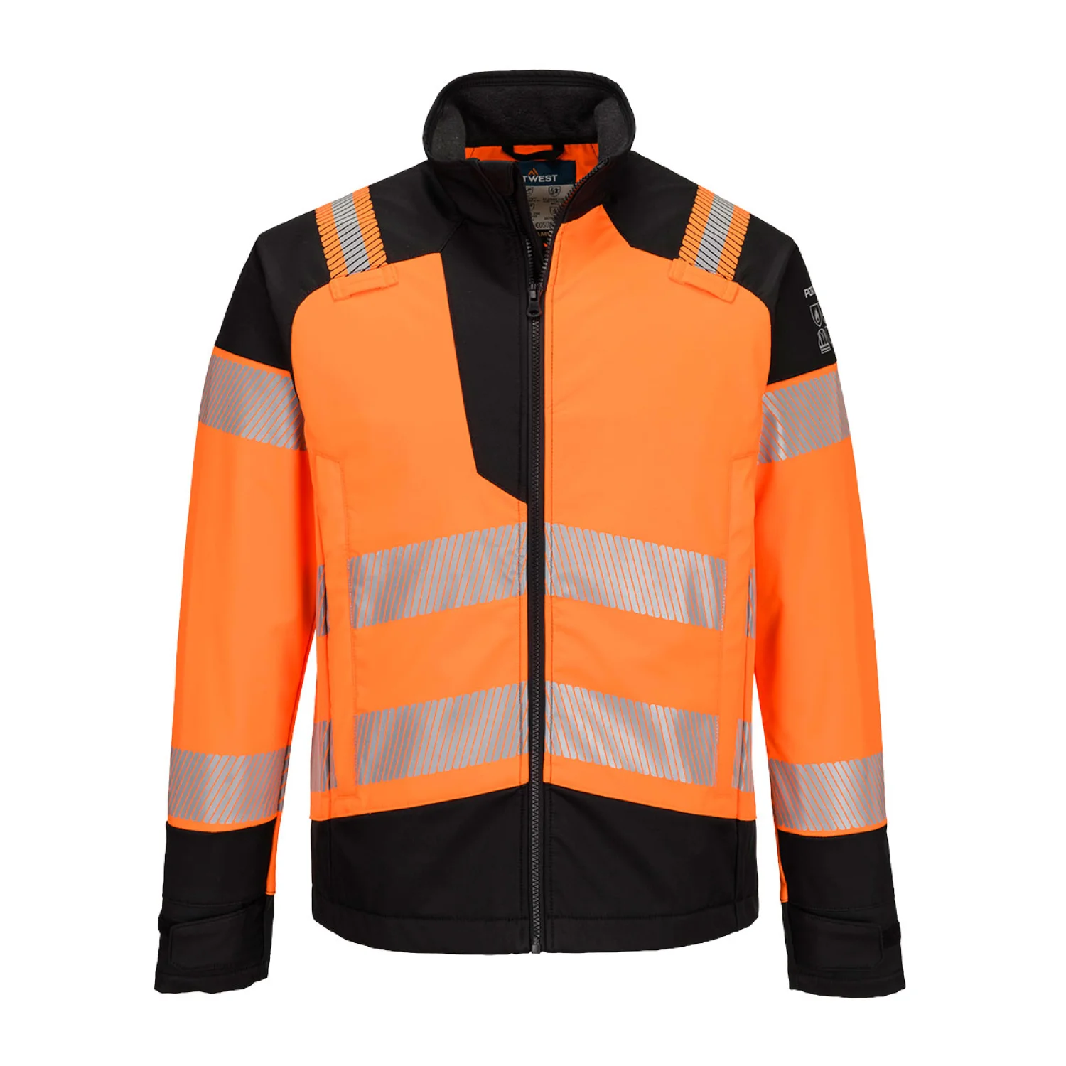 Portwest PW3 Modaflame Hi-Vis Multi-norm lángálló dzseki narancs/fekete