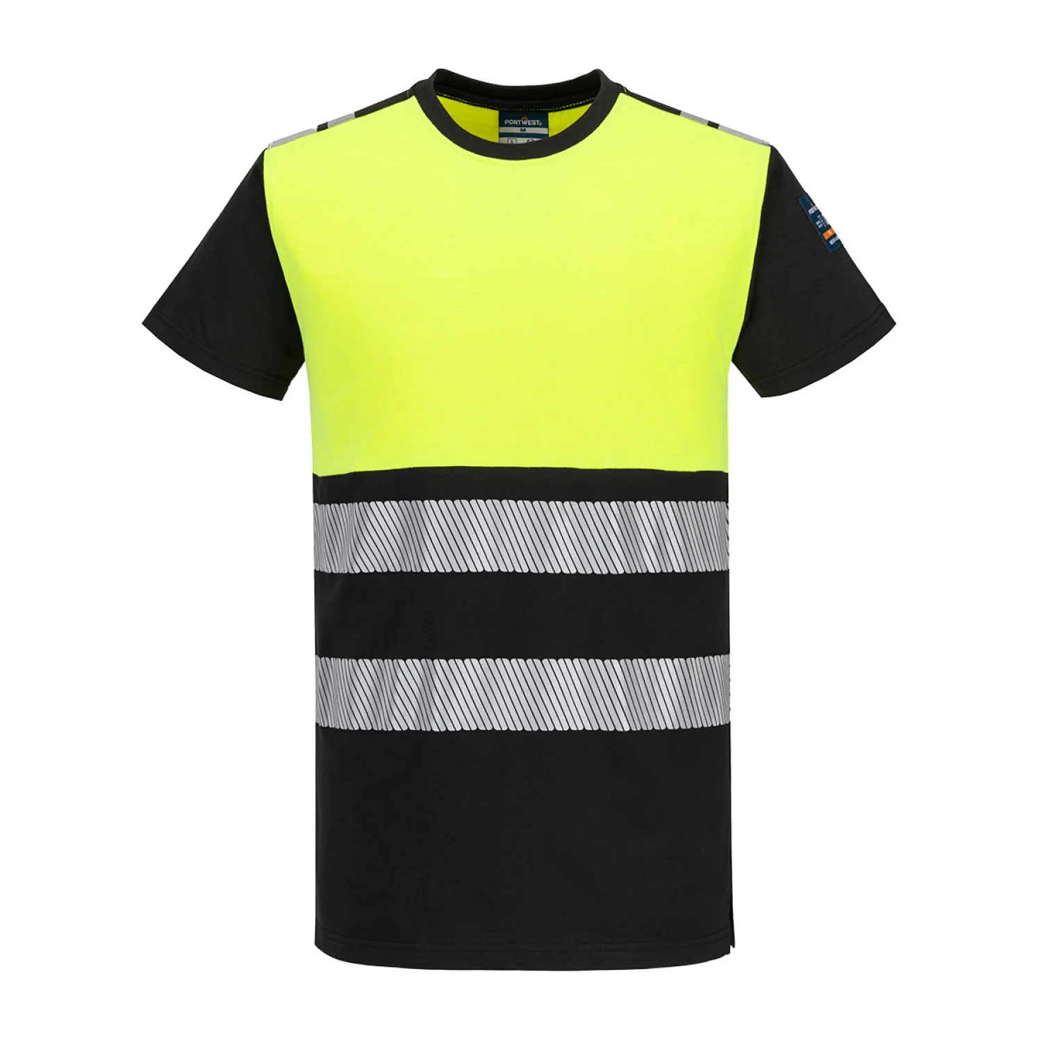 Portwest PW3 Modaflame Class 1 T-Shirt Sárga/fekete