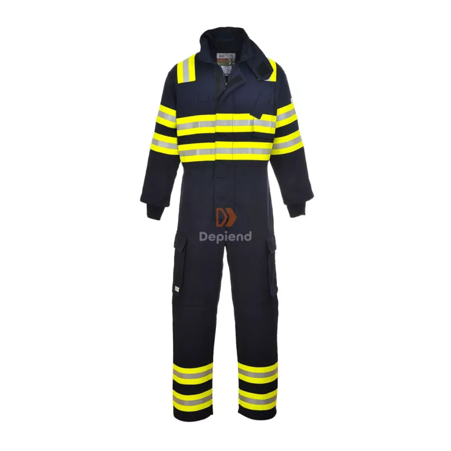 Portwest Wildland Fire lángálló, erdőtüzek elleni overál tengerészkék