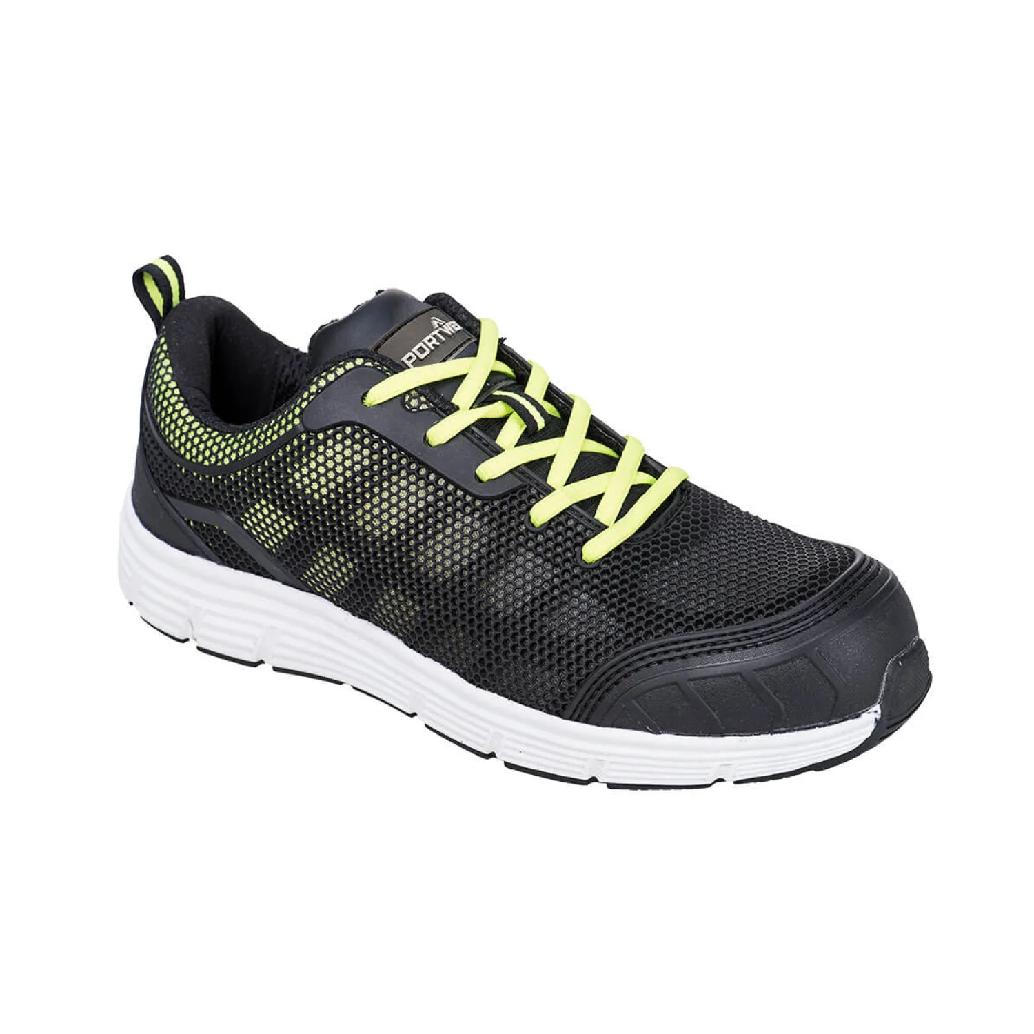 Portwest Steelite Tove Trainer S1P FO SR S1P Fekete/Zöld