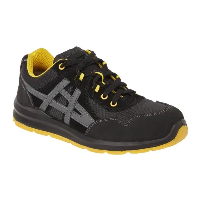 Portwest Acél, bőr trainer S1 FO SR