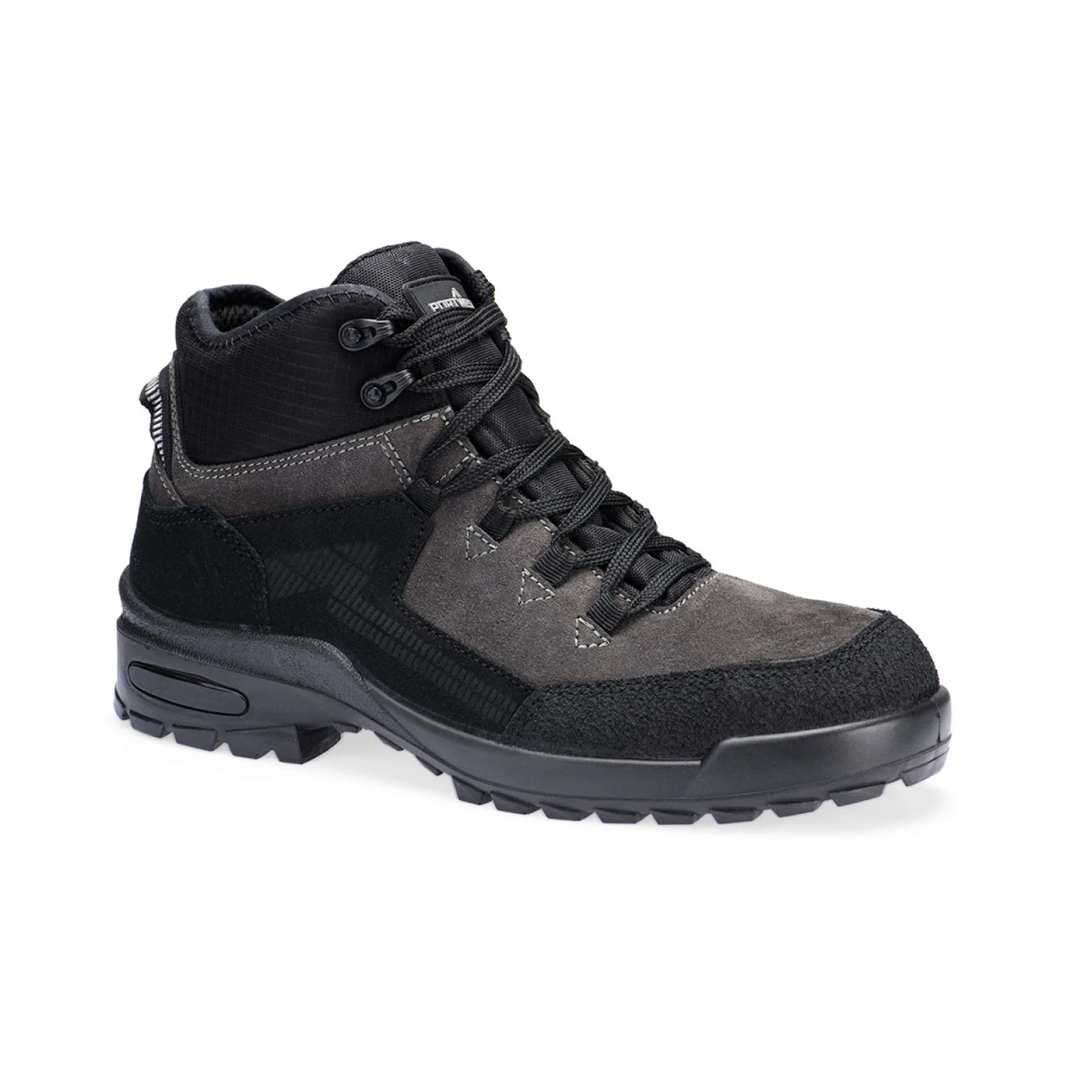 Portwest Steel Suede munkavédelmi bakancs S3L CI FO SR S3L fekete/szürke