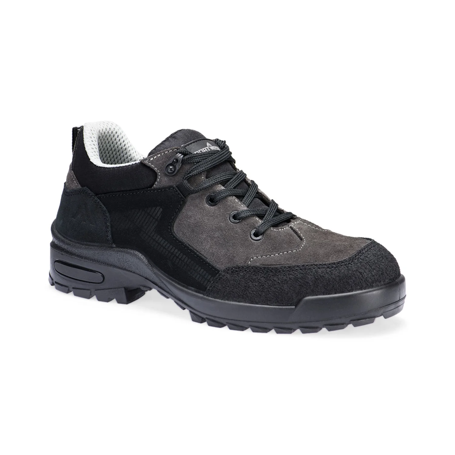 Portwest Steel Suede munkavédelmi cipő S3L CI FO SR S3L fekete/szürke